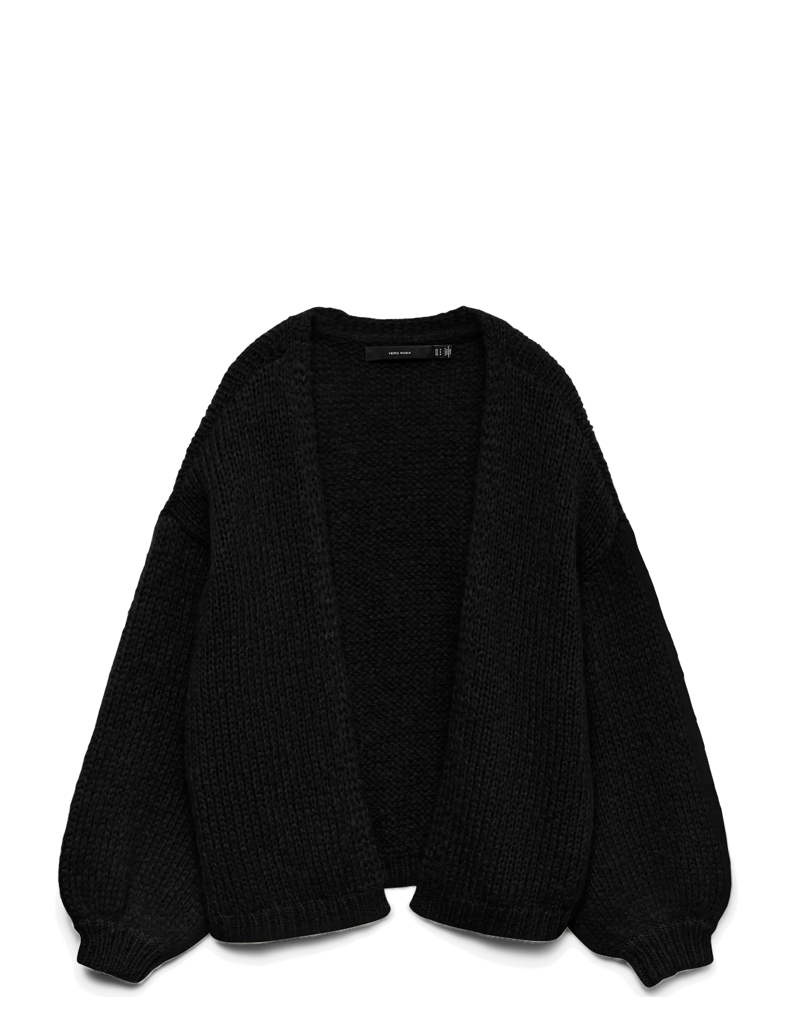 Vero Moda VMMAYBE LS OPEN CARDIGAN NOOS - Kleding - BLACK / black