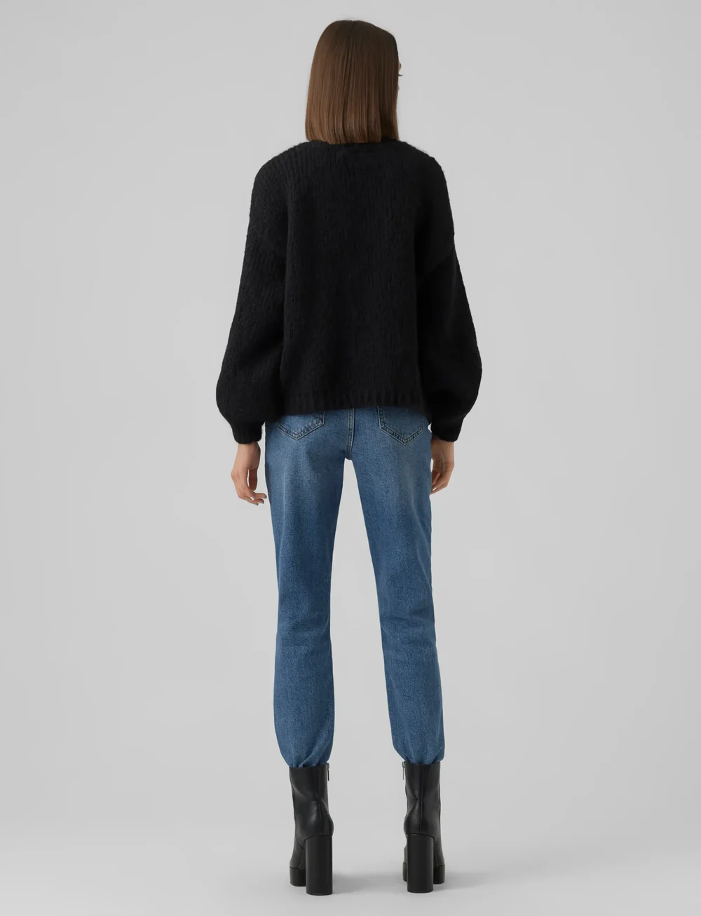 Vero Moda - VMMAYBE LS OPEN CARDIGAN NOOS - cardigans - black - 2