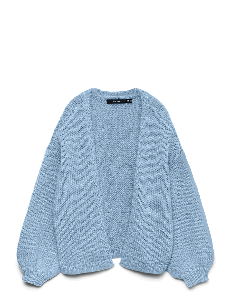 Vero Moda - VMMAYBE LS OPEN CARDIGAN NOOS - cardigans - cashmere blue - 1