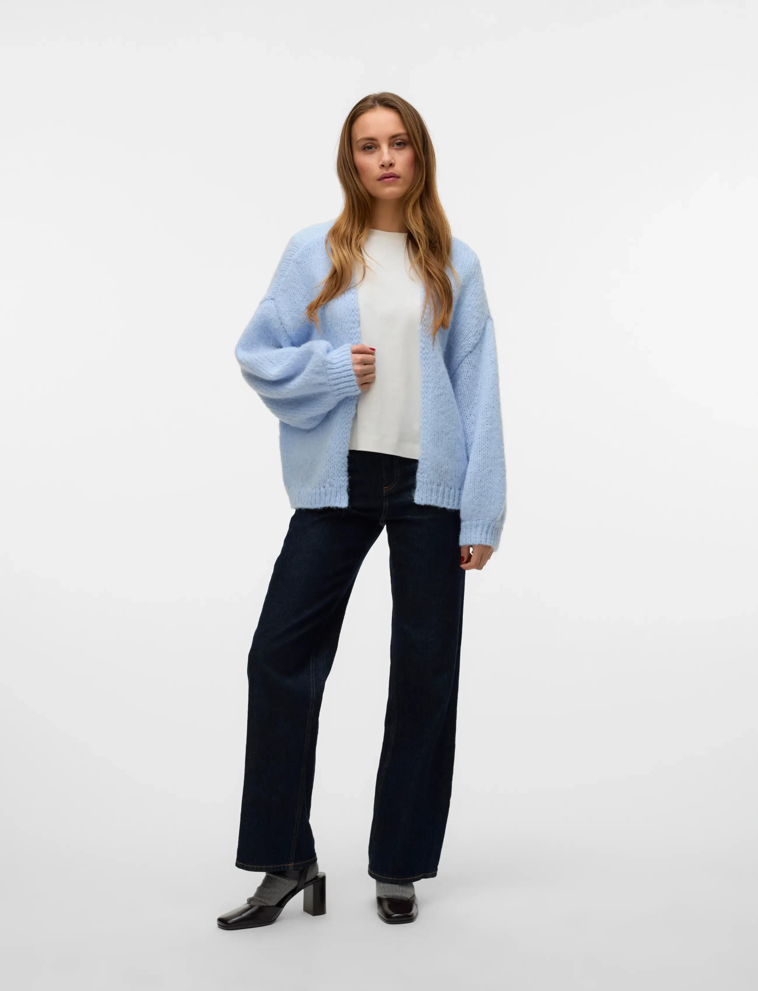 Vmmaybe Ls Open Cardigan Noos 3