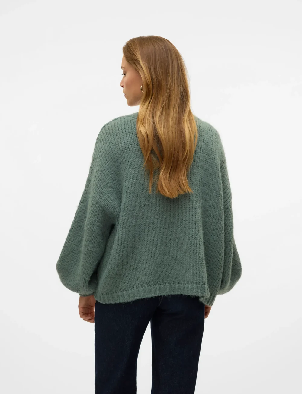 Vero Moda - VMMAYBE LS OPEN CARDIGAN NOOS - kardiganid - laurel wreath - 2