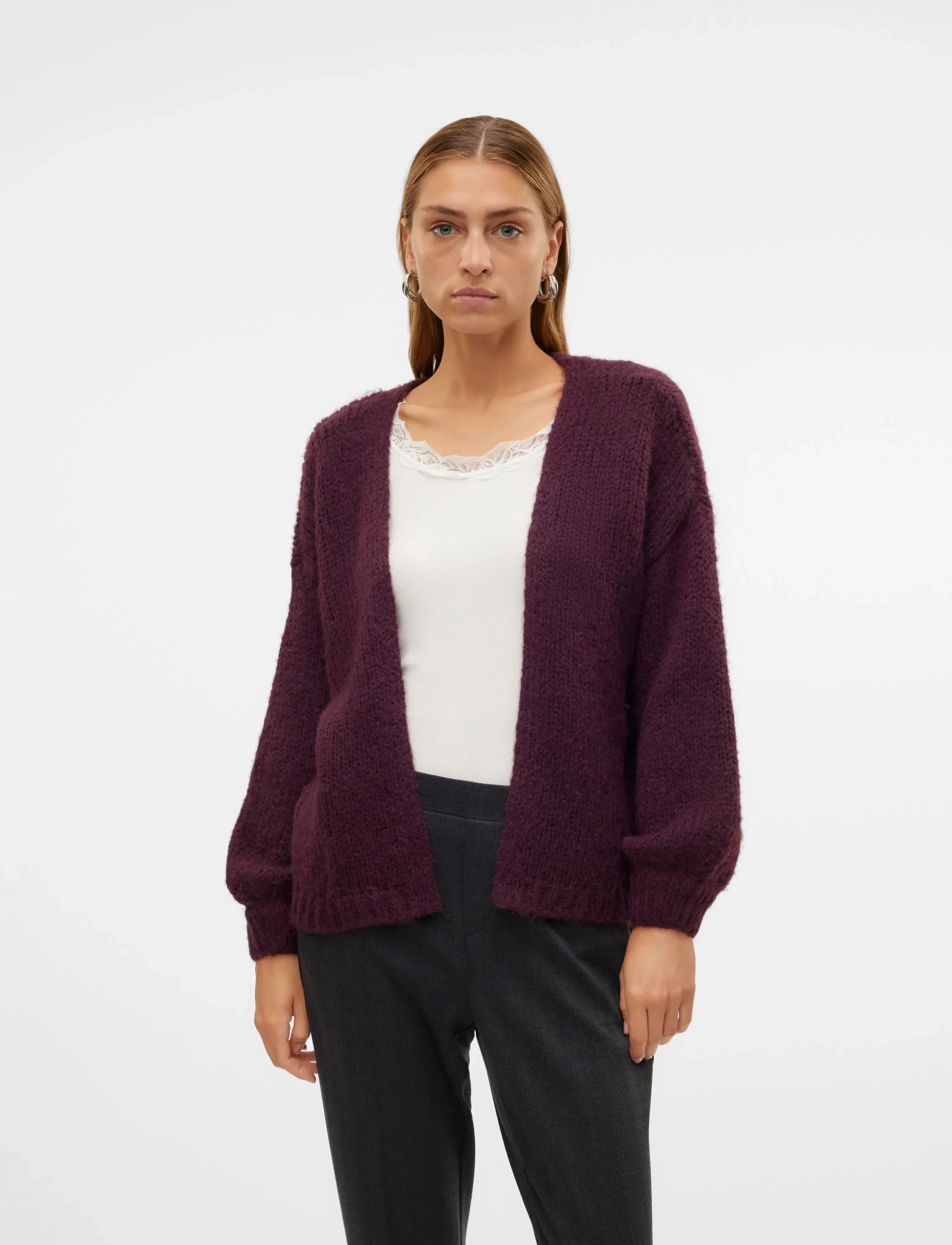 Vmmaybe Ls Open Cardigan Noos
