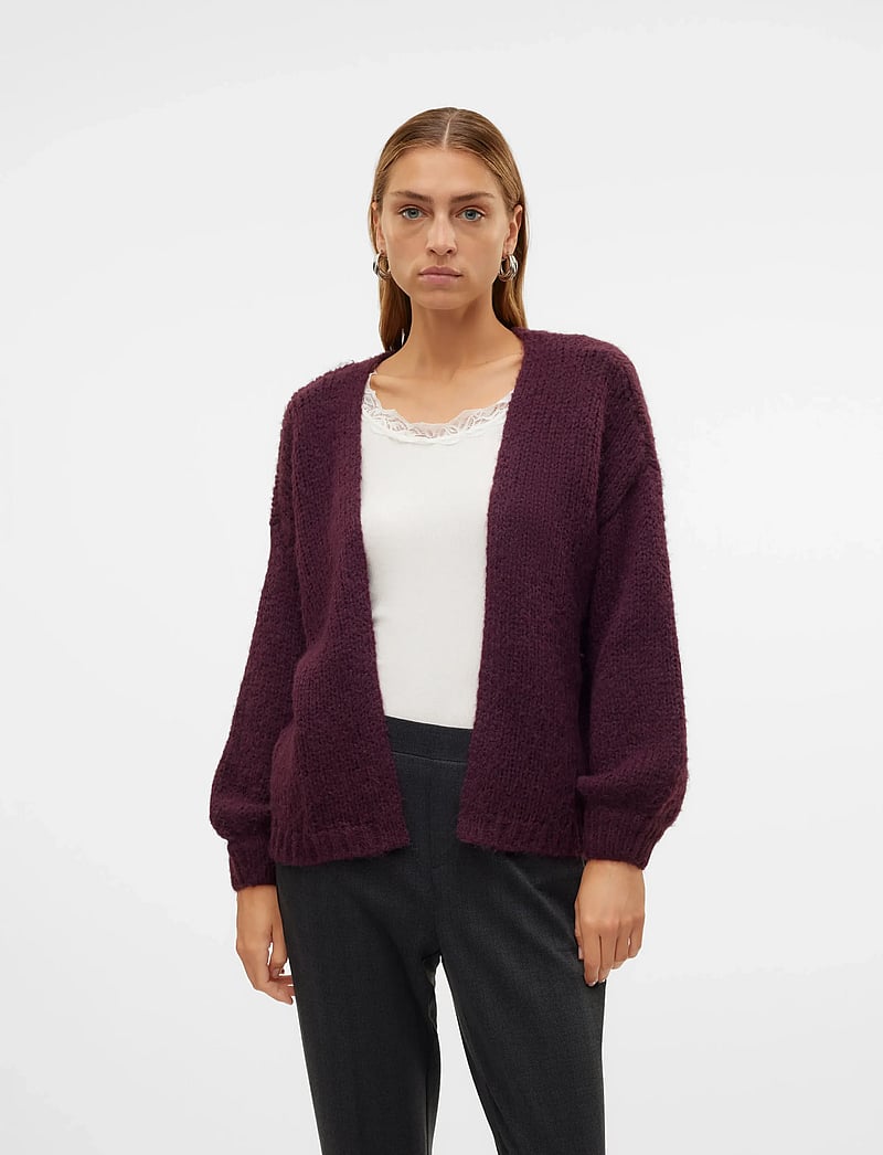 Vero Moda - VMMAYBE LS OPEN CARDIGAN NOOS - cardigans - winetasting - 0