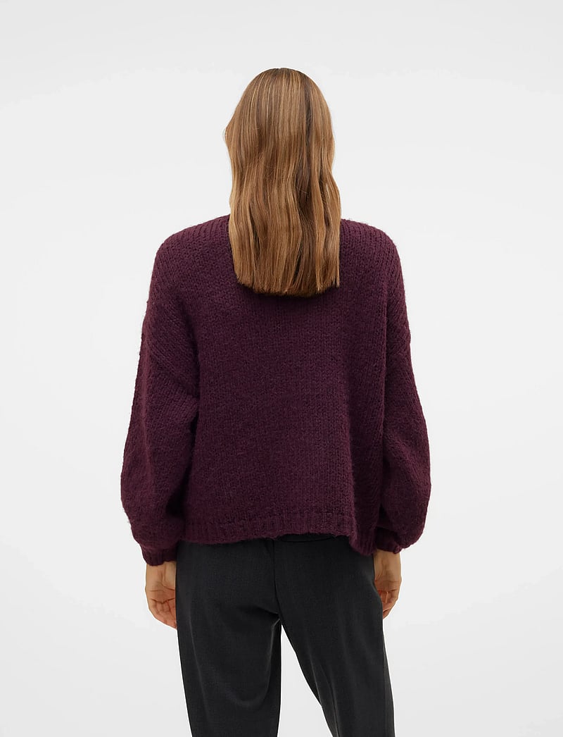 Vero Moda - VMMAYBE LS OPEN CARDIGAN NOOS - cardigans - winetasting - 2