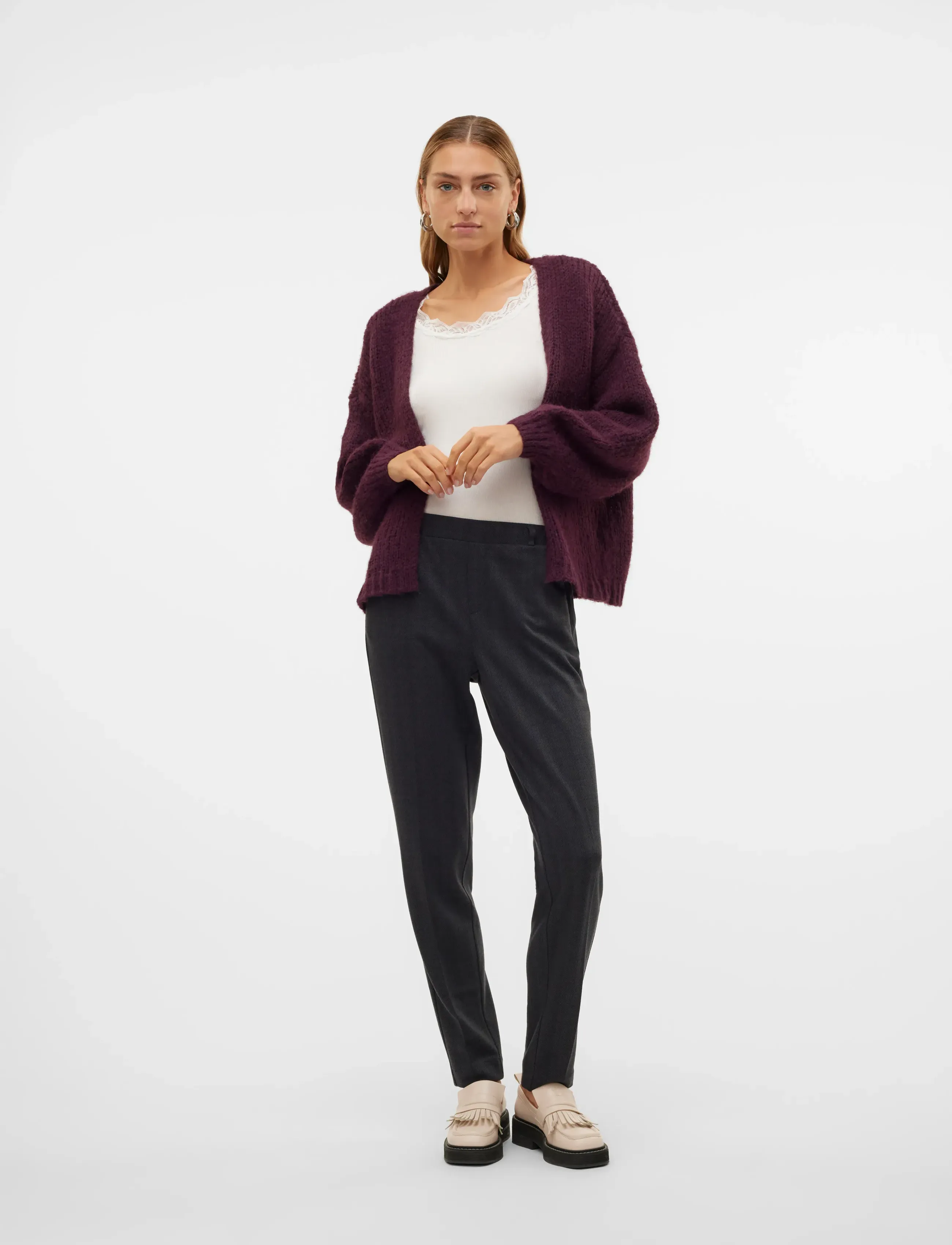Vmmaybe Ls Open Cardigan Noos 3