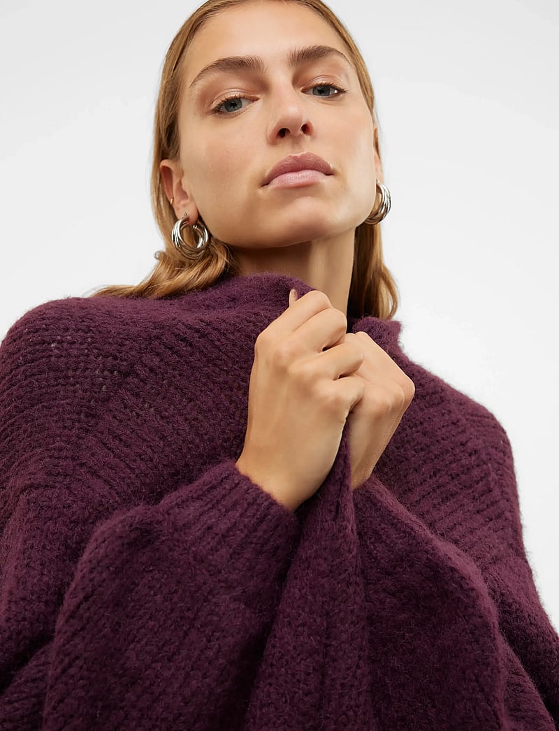 Vero Moda - VMMAYBE LS OPEN CARDIGAN NOOS - cardigans - winetasting - 5