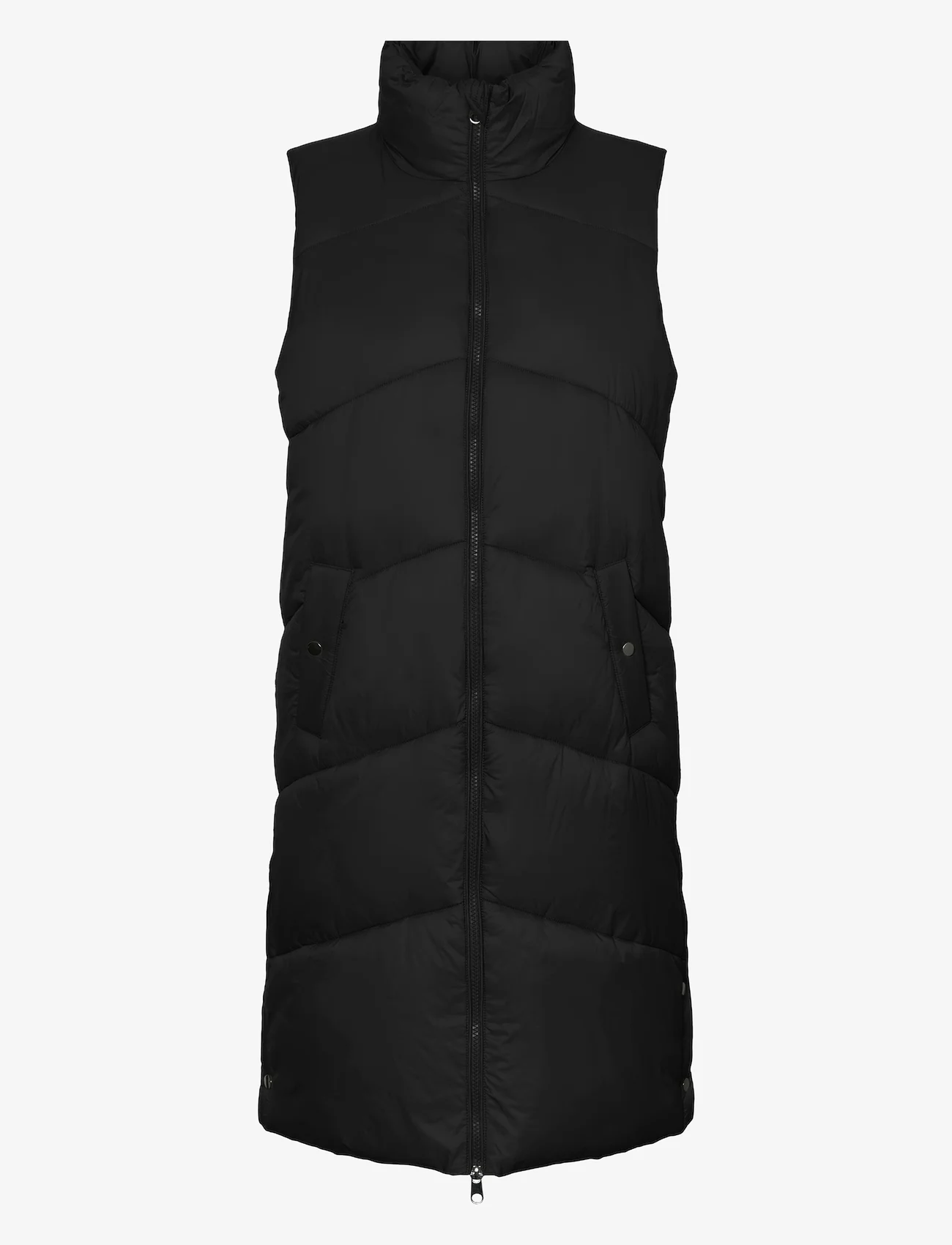 Vero Moda - VMUPPSALA 3-4 WAISTCOAT NOOS - puffer vests - black - 0