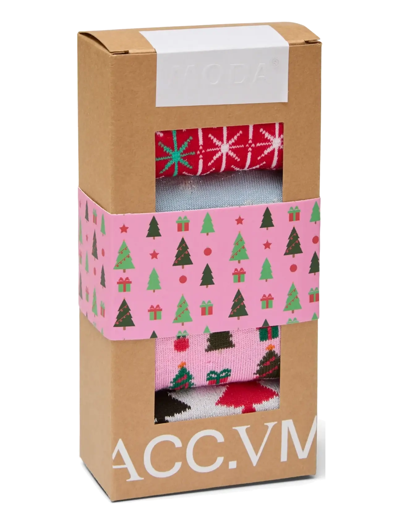 Vero Moda VMELF SOCKS GIFTBOX XMAS - Farben der Saison - CHINESE RED / red