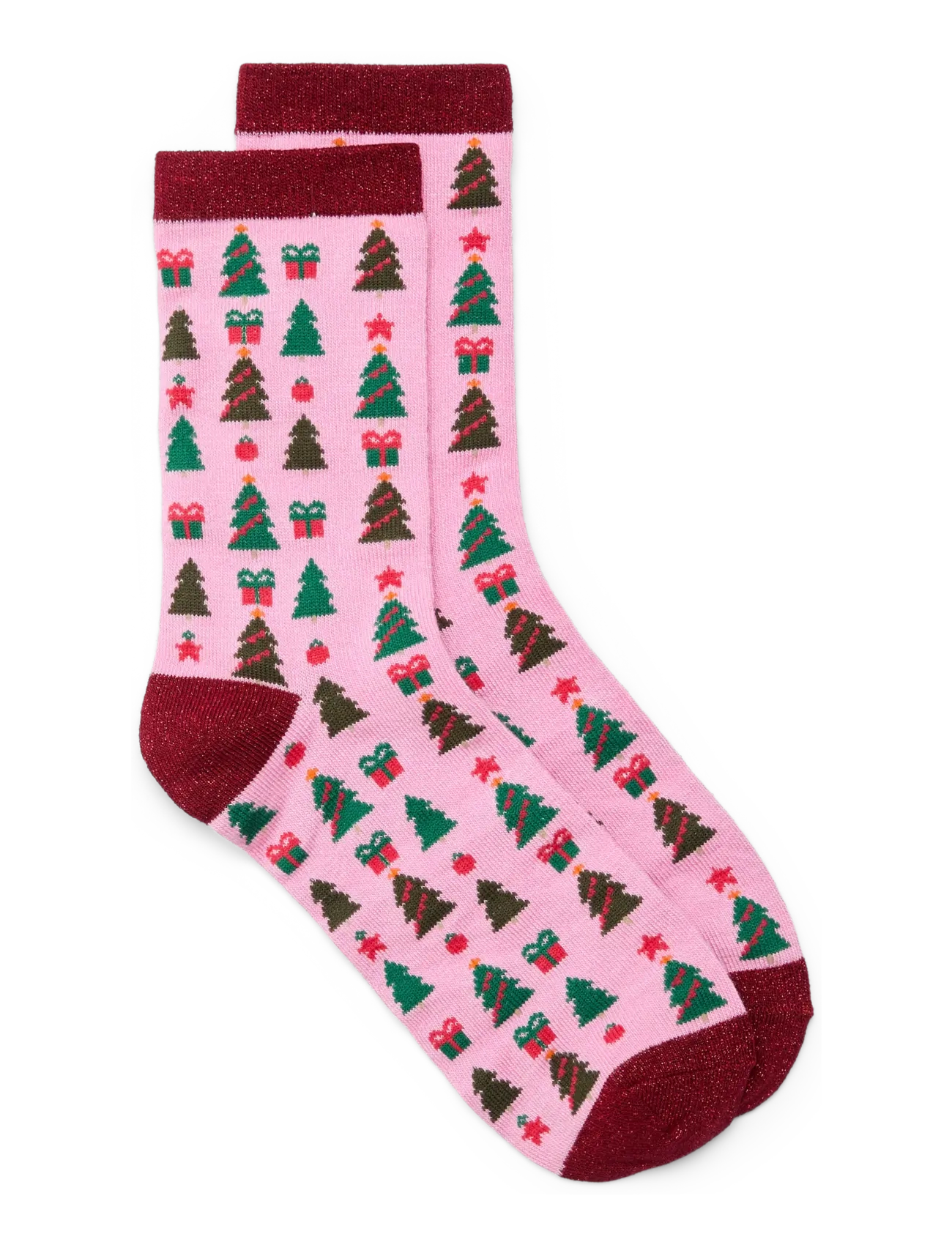 Vero Moda - VMELF SOCKS GIFTBOX XMAS - normale socken - chinese red - 1