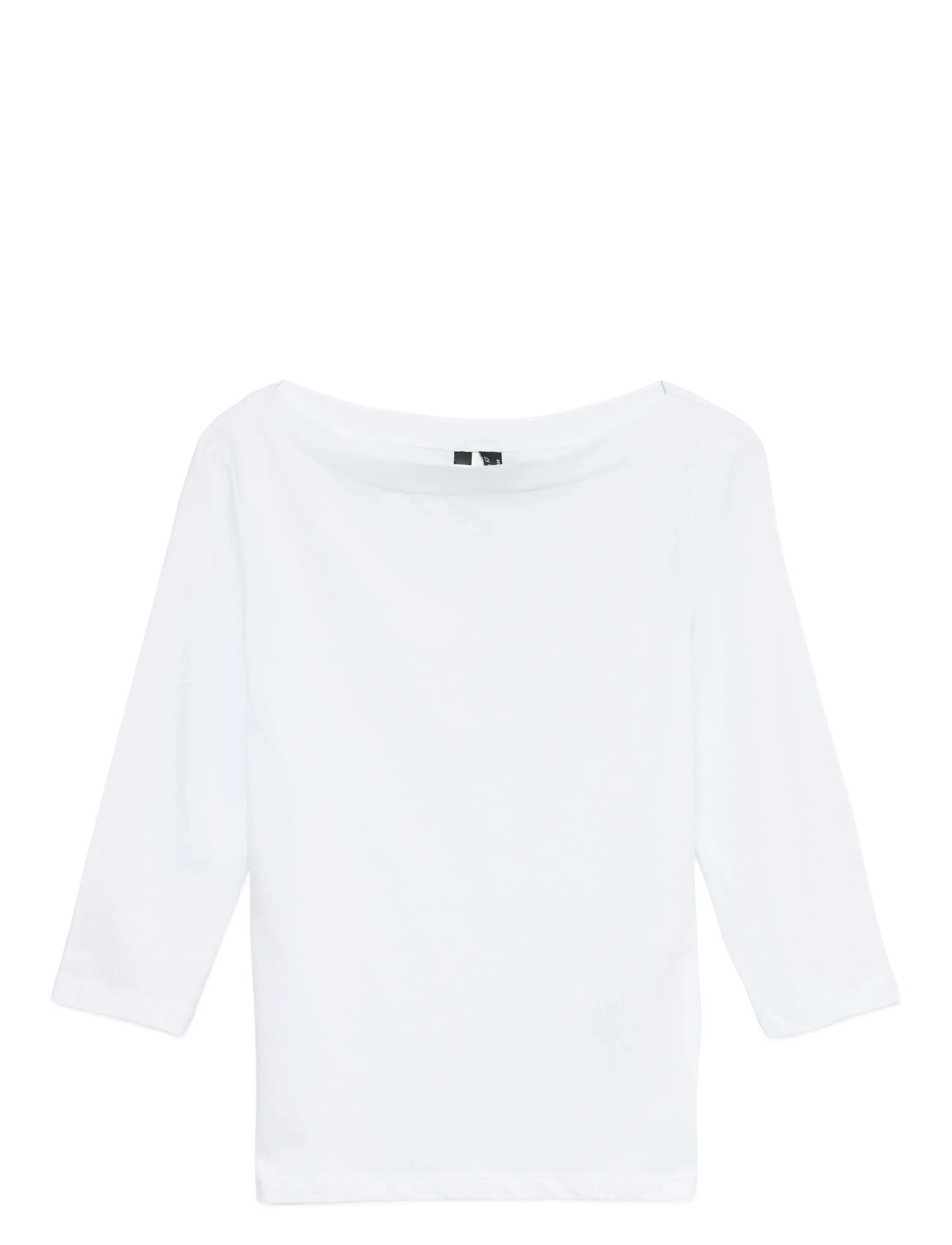 Vero Moda VMPANDA MODAL 3/4 TOP JRS NOOS - T-shirts & Tops - BRIGHT WHITE / white