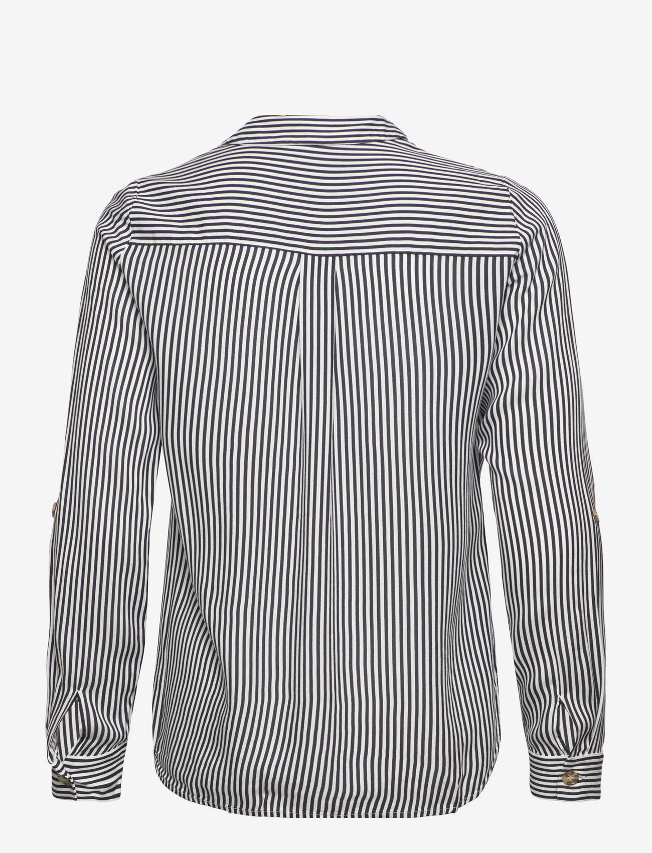 Vero Moda - VMBUMPY L/S SHIRT NEW WVN - langärmlige hemden - snow white - 2