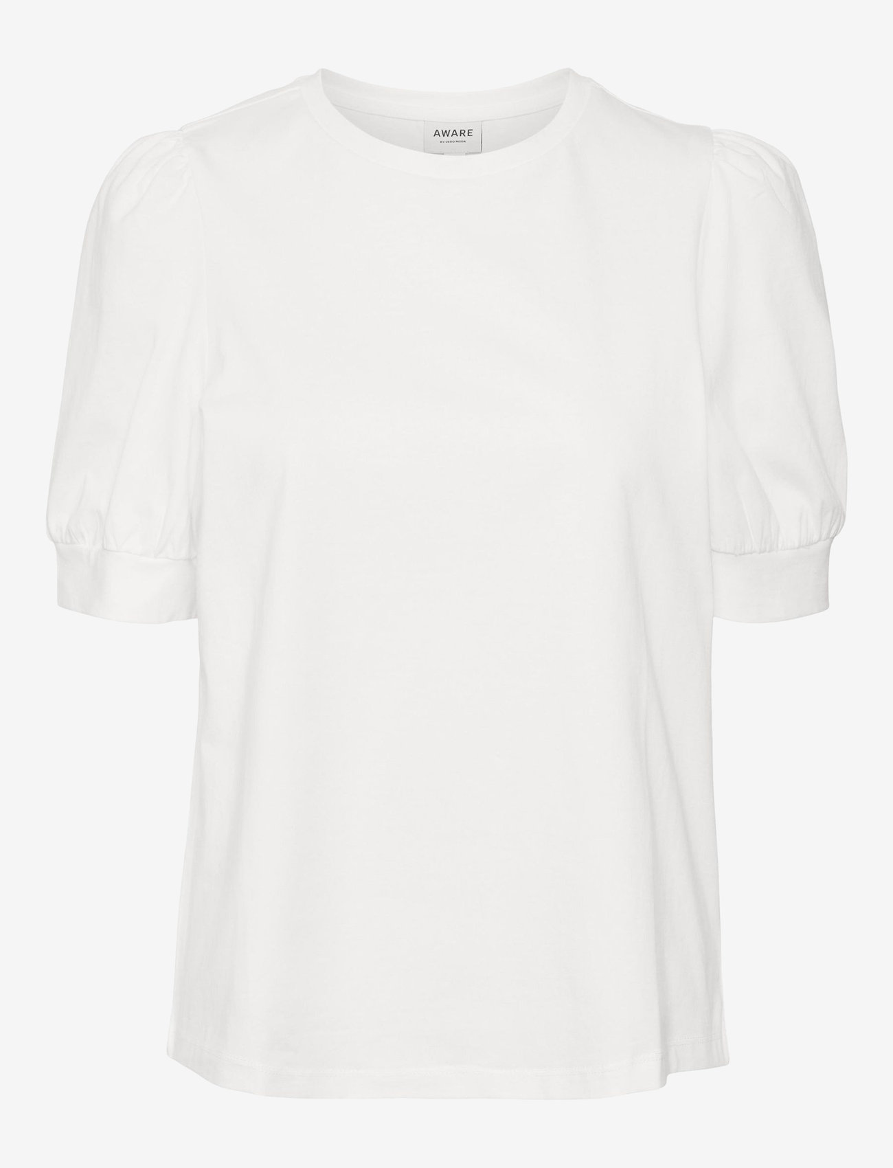 Vero Moda - VMKERRY 2/4 O-NECK TOP VMA NOOS - t-shirts - bright white - 0