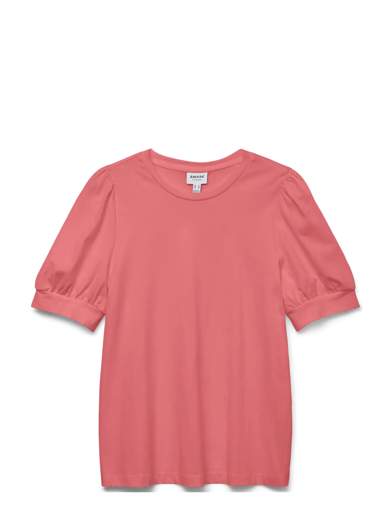 Vero Moda AWKERRY 2/4 O-NECK TOP NOOS - Vêtements - TEA ROSE / coral
