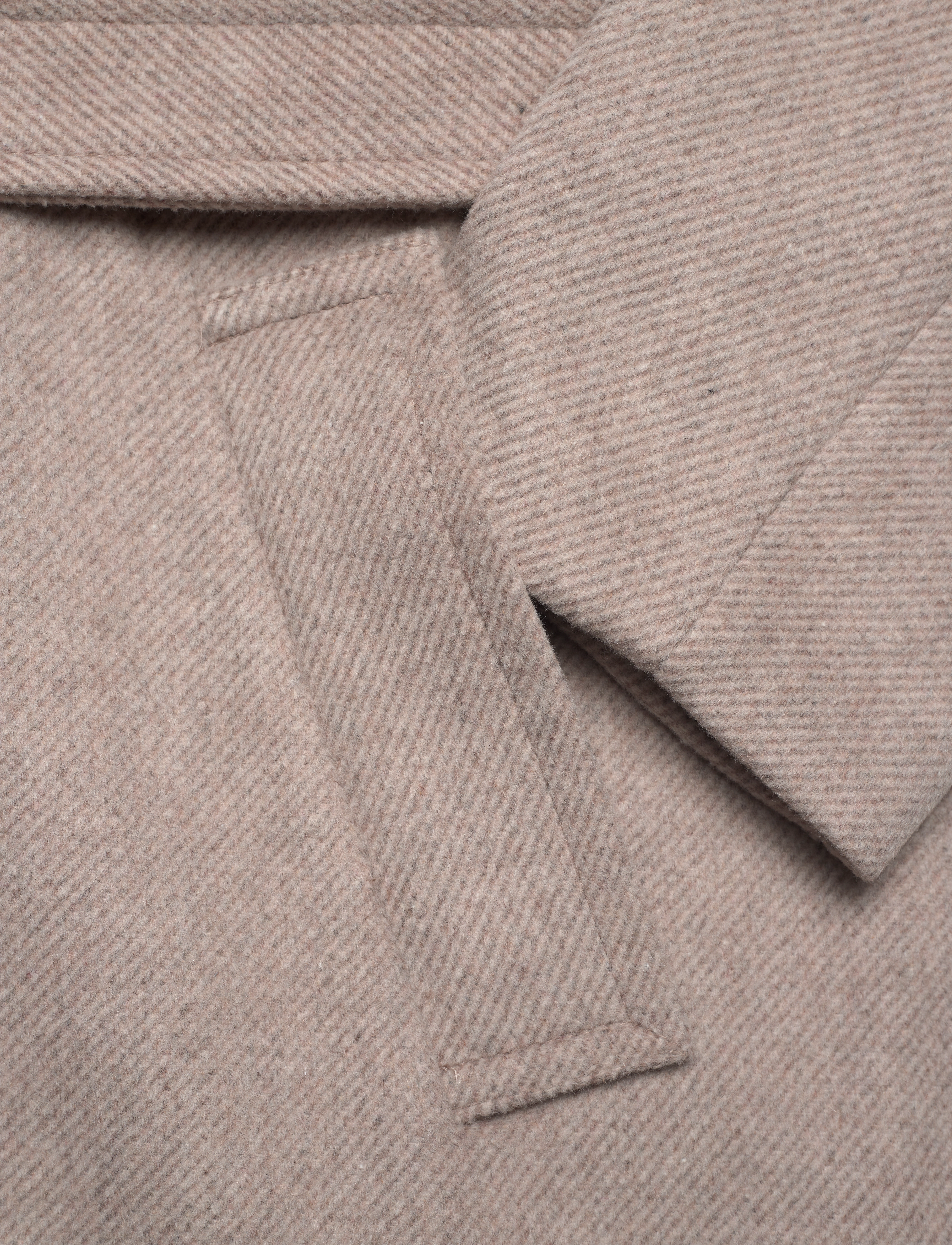 Vero Moda - VMTWODOPE VERA LONG WOOL COAT GA NOOS - silver mink - 3