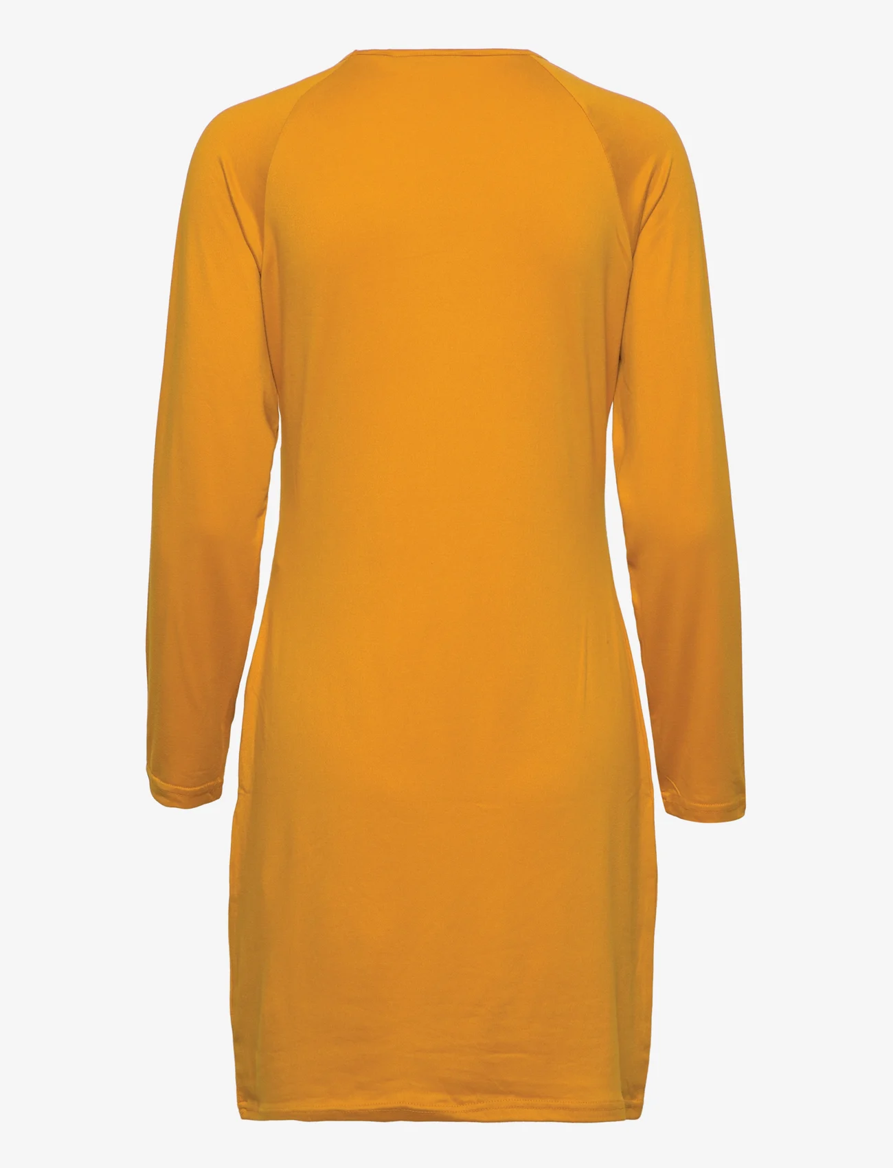 Vero Moda - VMZERA LS SHORT DRESS JRS LT - laagste prijzen - golden yellow - 1