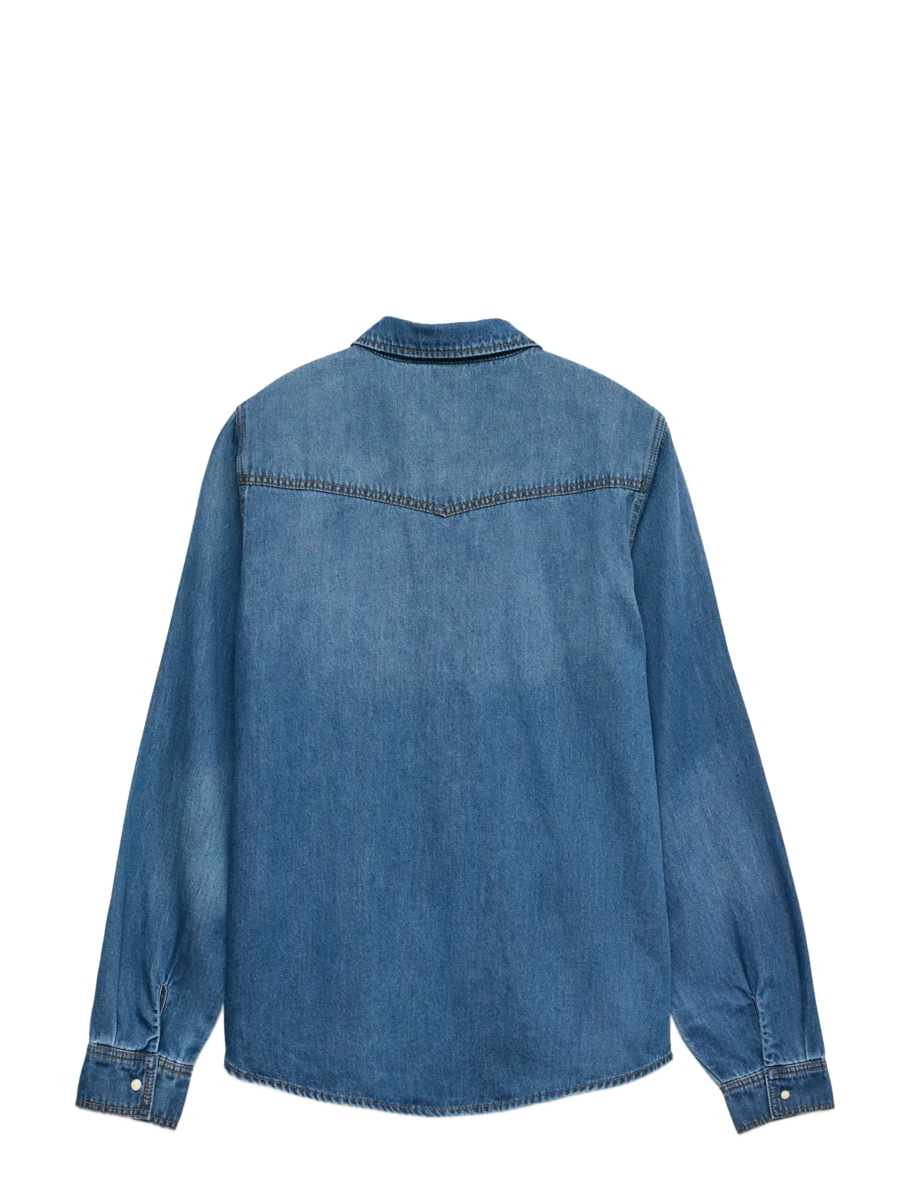 Vero Moda - VMMARIA LS DENIM SLIM SHIRT MIX NEW NOOS - chemises en jeans - medium blue denim - 2