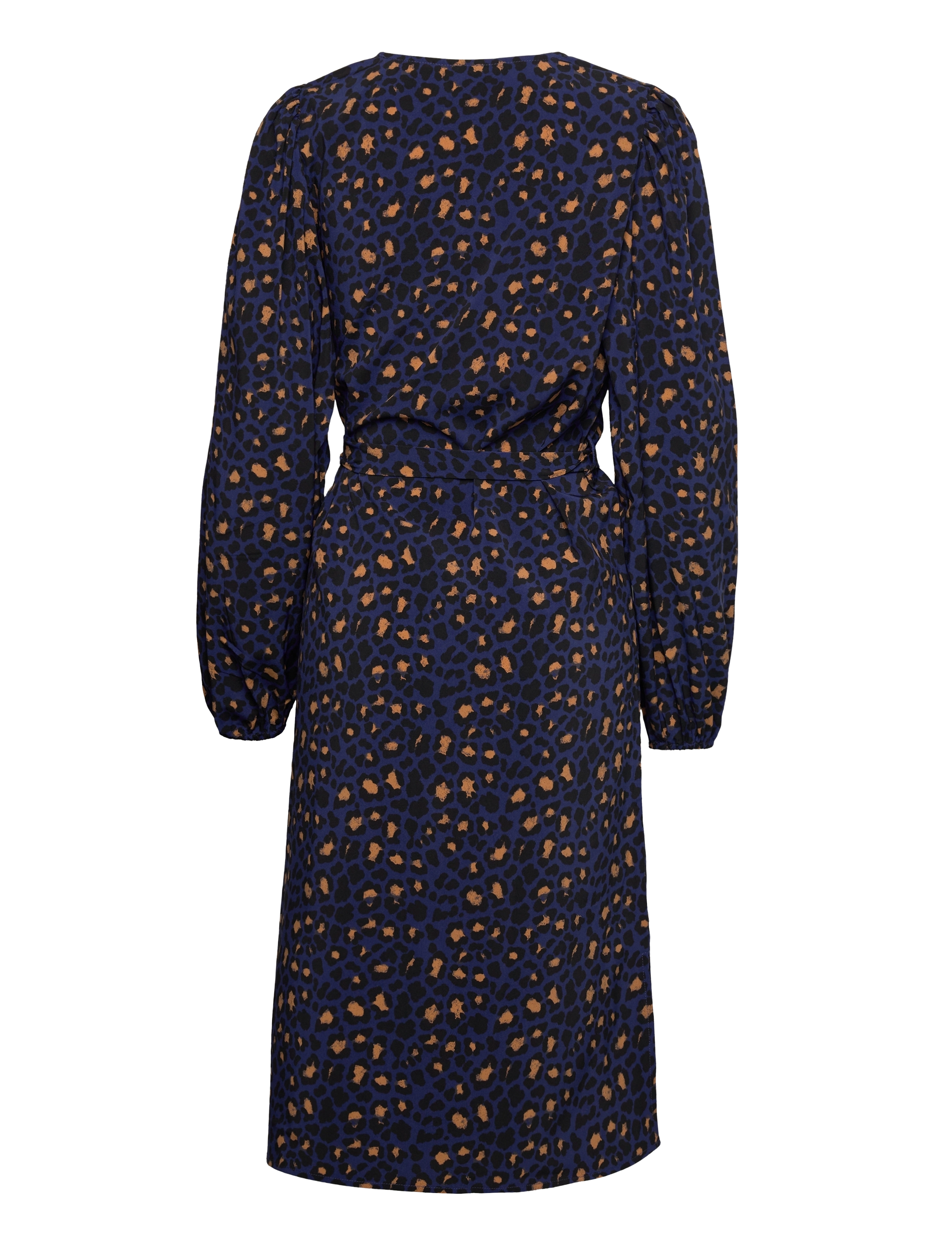 Vero Moda - VMANNE LS CALF DRESS WVN - laveste priser - mazarine blue - 1