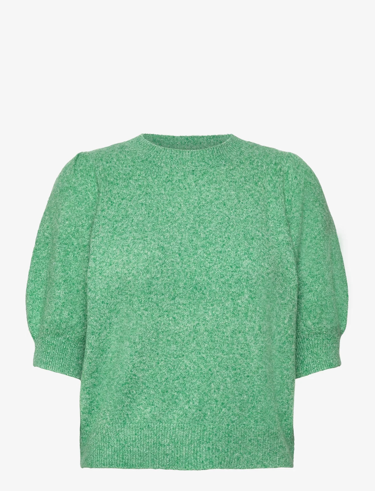Vero Moda - VMDOFFY 2/4 O-NECK PULLOVER GA NOOS - sweaters - bright green - 0