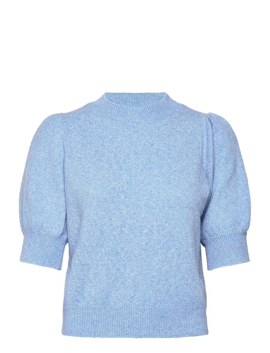 Vero Moda - VMDOFFY 2/4 O-NECK PULLOVER GA NOOS - sviitrid - little boy blue - 1