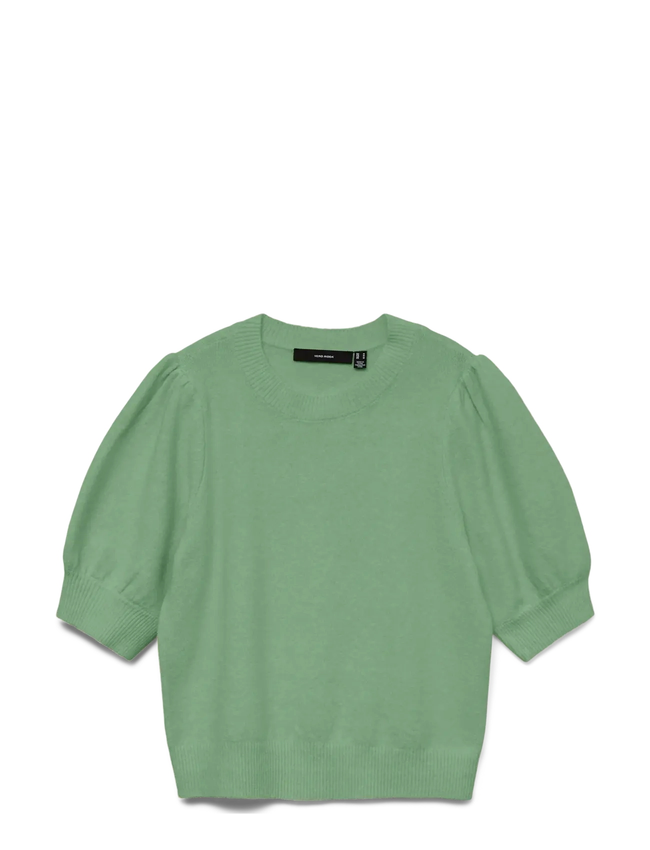 Vero Moda VMDOFFY 2/4 O-NECK PULLOVER GA NOOS - Pakkumised - MISTLETOE / green