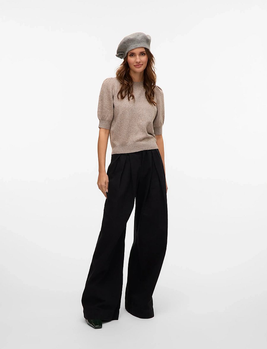 Vero Moda - VMDOFFY 2/4 O-NECK PULLOVER GA NOOS - pullover - moon rock - 3