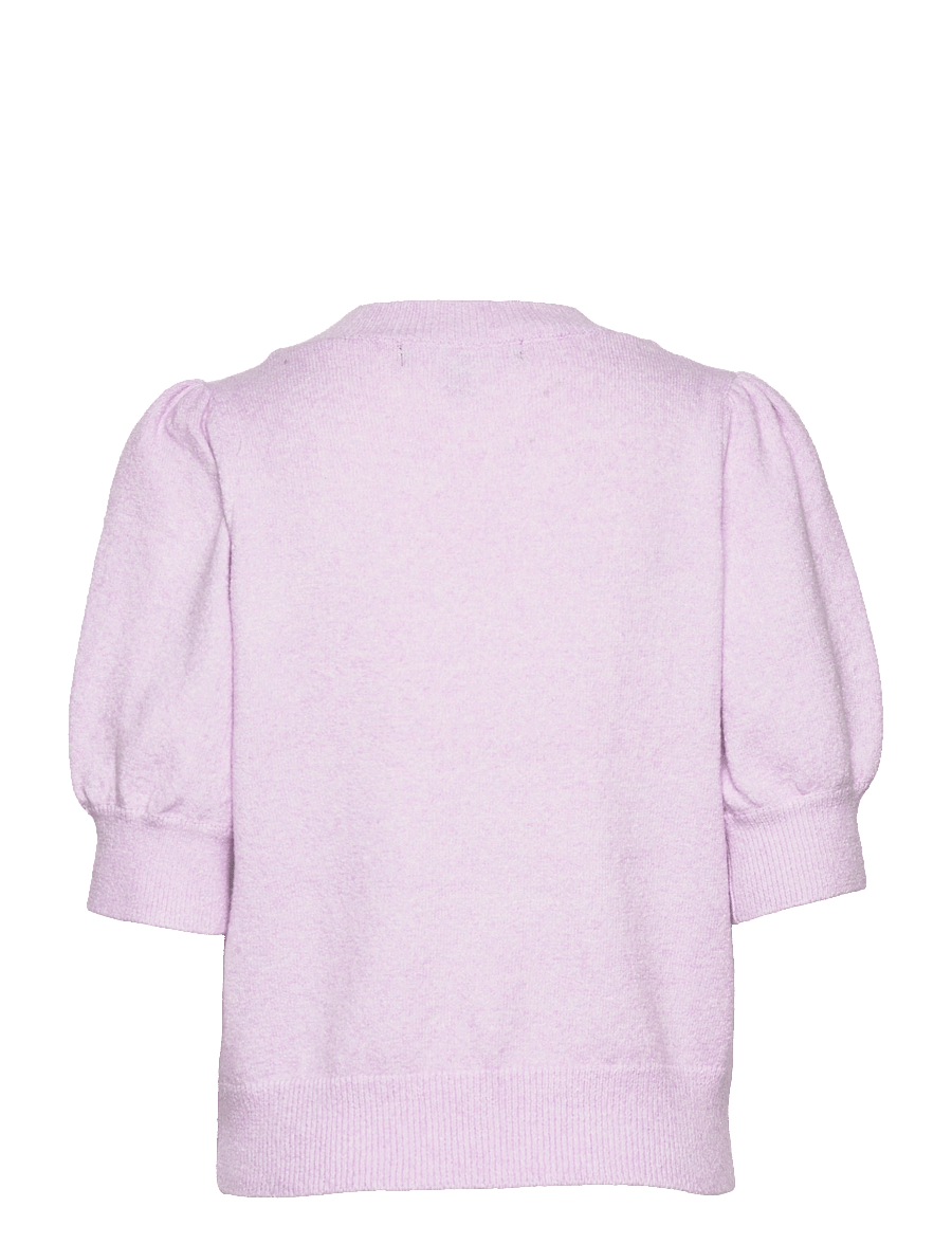 Vero Moda - VMDOFFY 2/4 O-NECK PULLOVER GA NOOS - striktrøjer - orchid bloom - 2