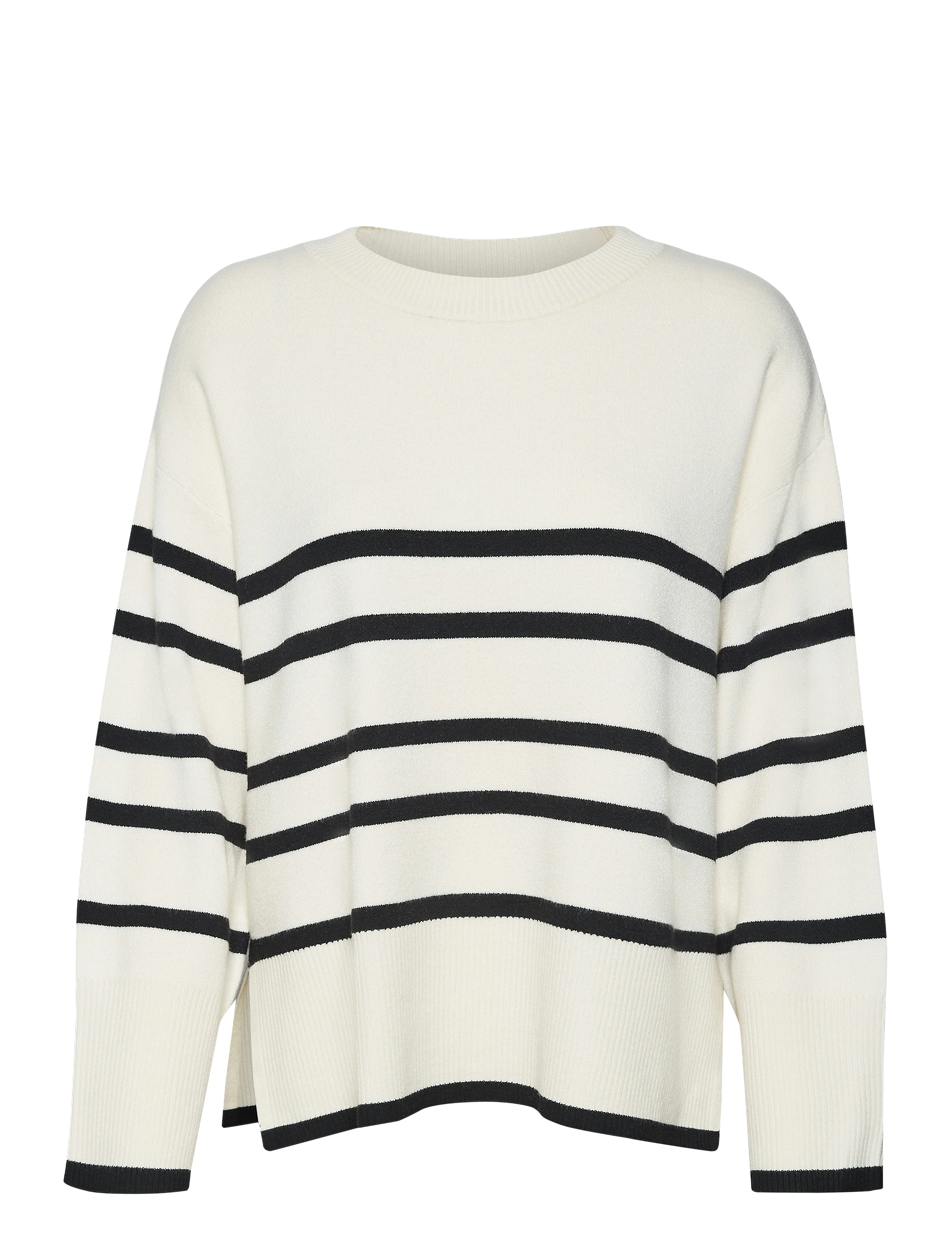Vero Moda VMSABA LS O-NECK STRIPE PULLOVER GA NOOS - Vero Moda - BIRCH / cream