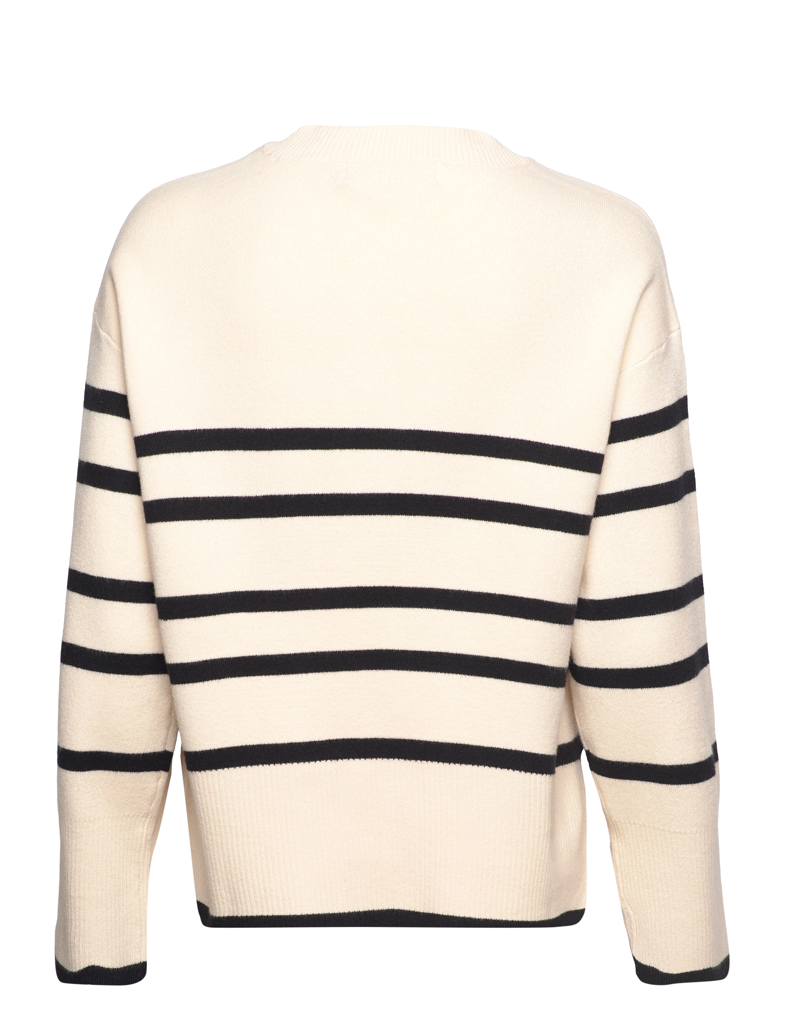 Vero Moda - VMSABA LS O-NECK STRIPE PULLOVER GA NOOS - laveste priser - birch - 2