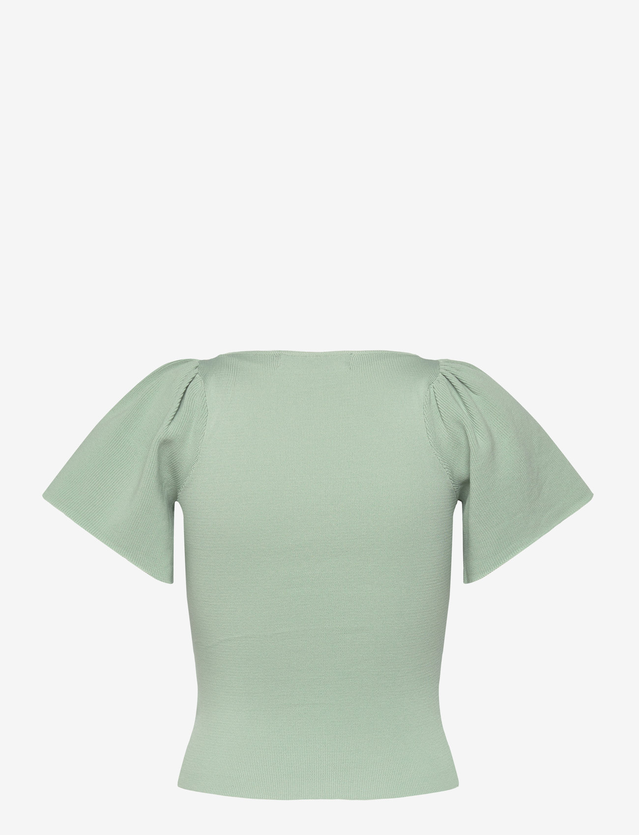 Vero Moda - VMGINNY SS V-NECK PULLOVER NOOS - sügisesed riided - jadeite - 1