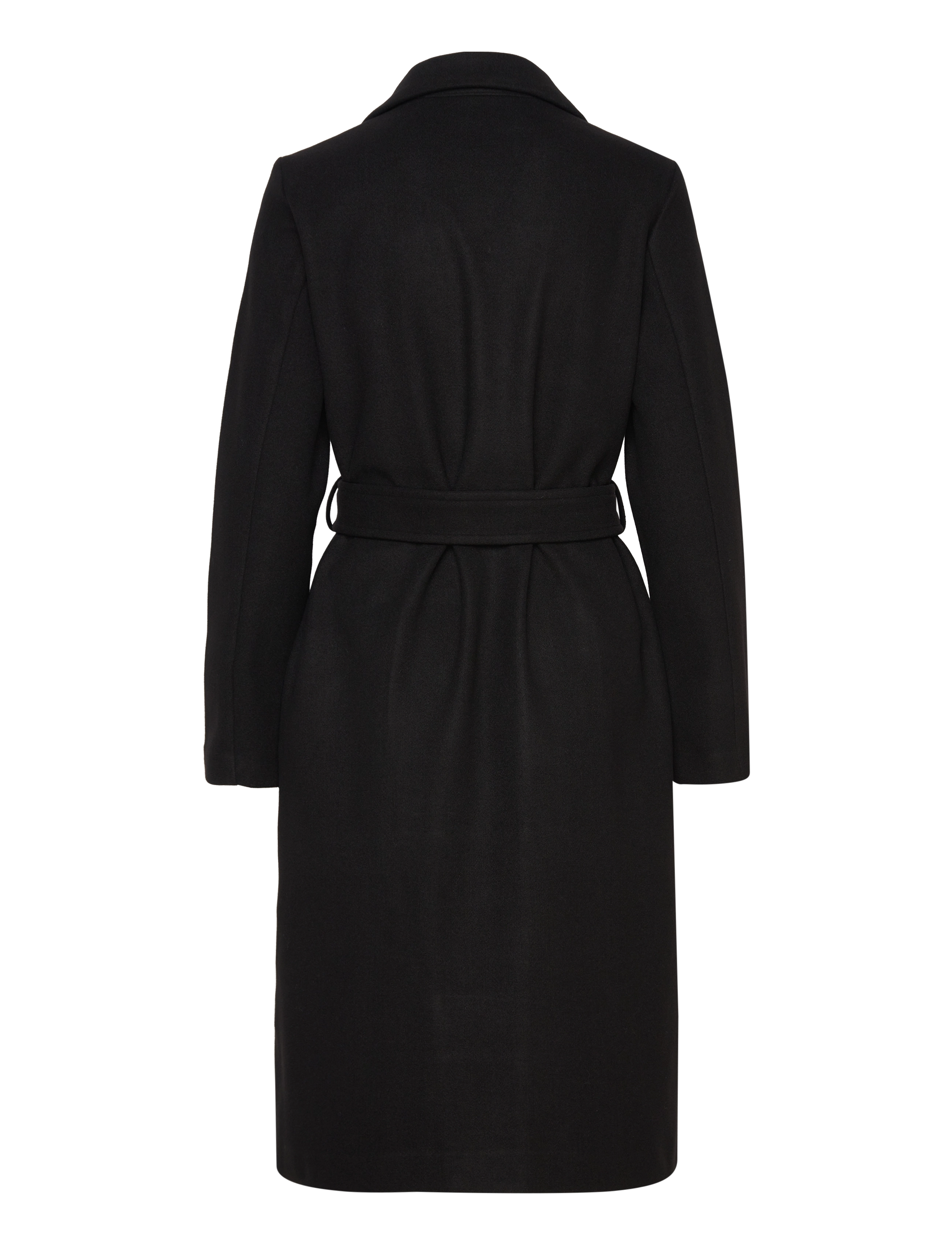 Vero Moda - VMFORTUNEAYA LONG COAT GA NOOS - Úlpur - black - 2
