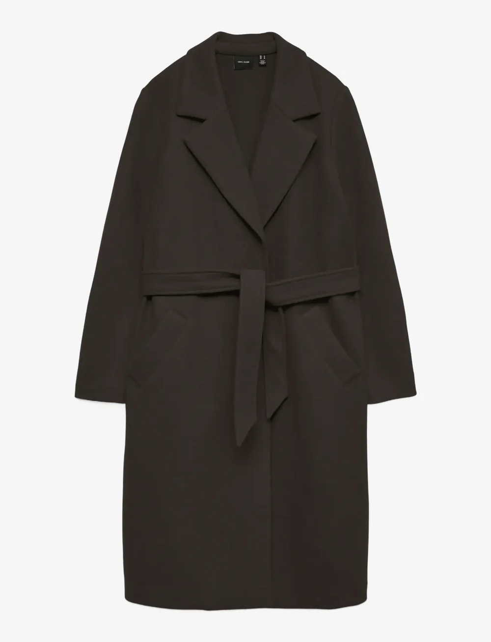Vero Moda - VMFORTUNEAYA LONG  COAT GA NOOS - villased mantlid - chocolate torte - 1
