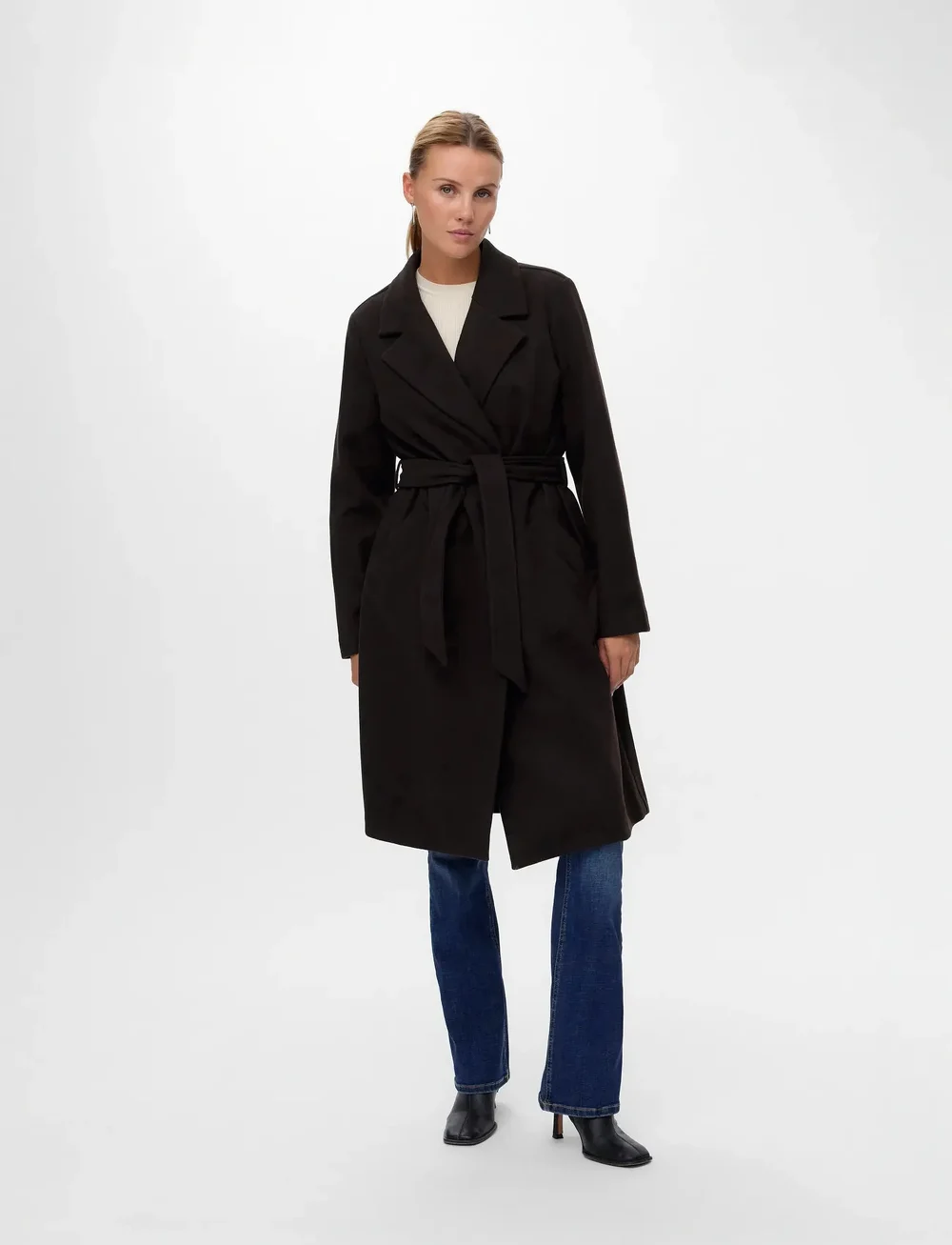 Vero Moda - VMFORTUNEAYA LONG  COAT GA NOOS - villased mantlid - chocolate torte - 0