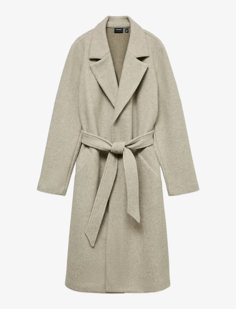 Vero Moda - VMFORTUNEAYA LONG COAT GA NOOS - wollmäntel - silver mink - 1