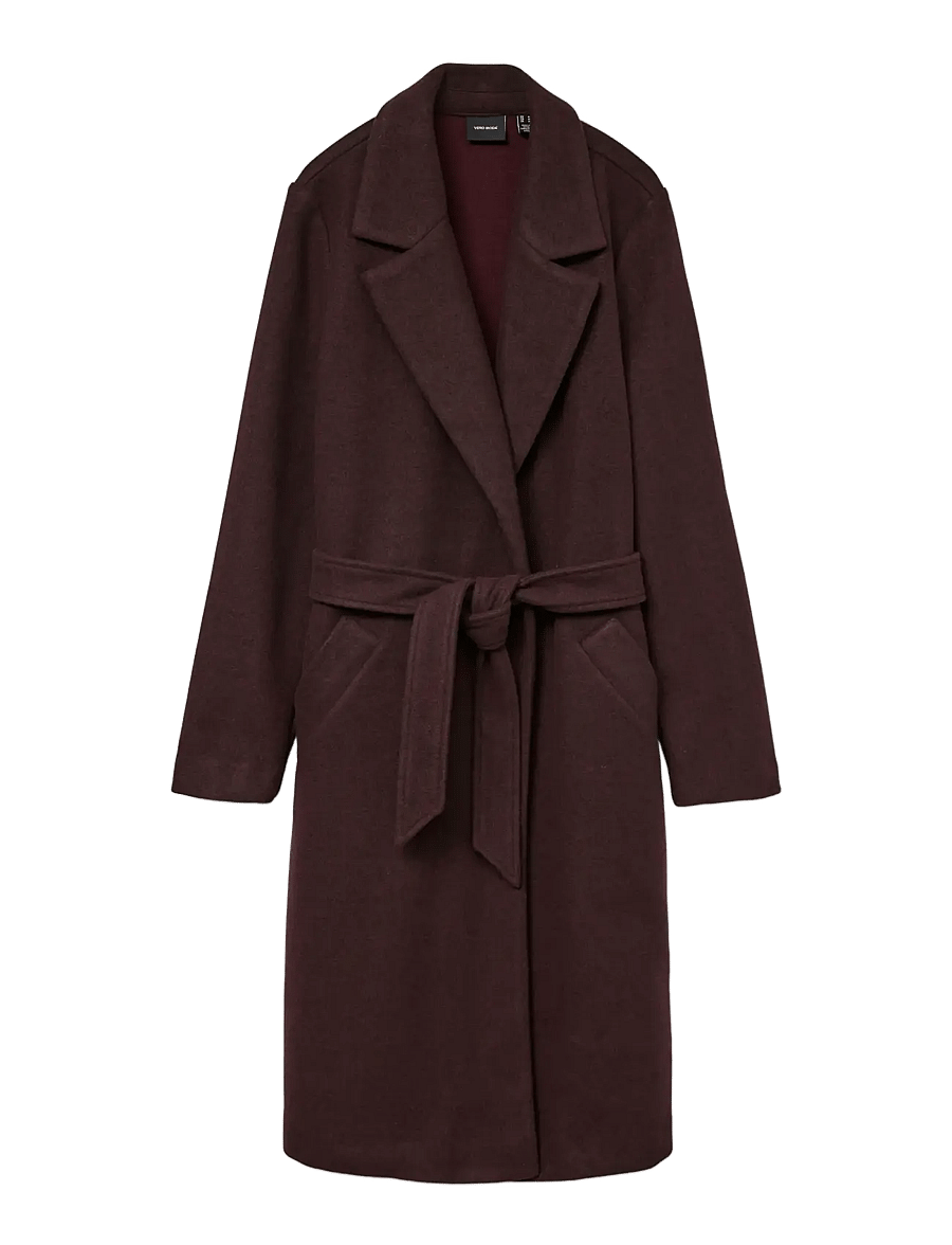 Vero Moda - VMFORTUNEAYA LONG COAT GA NOOS - talvejoped - winetasting - 1