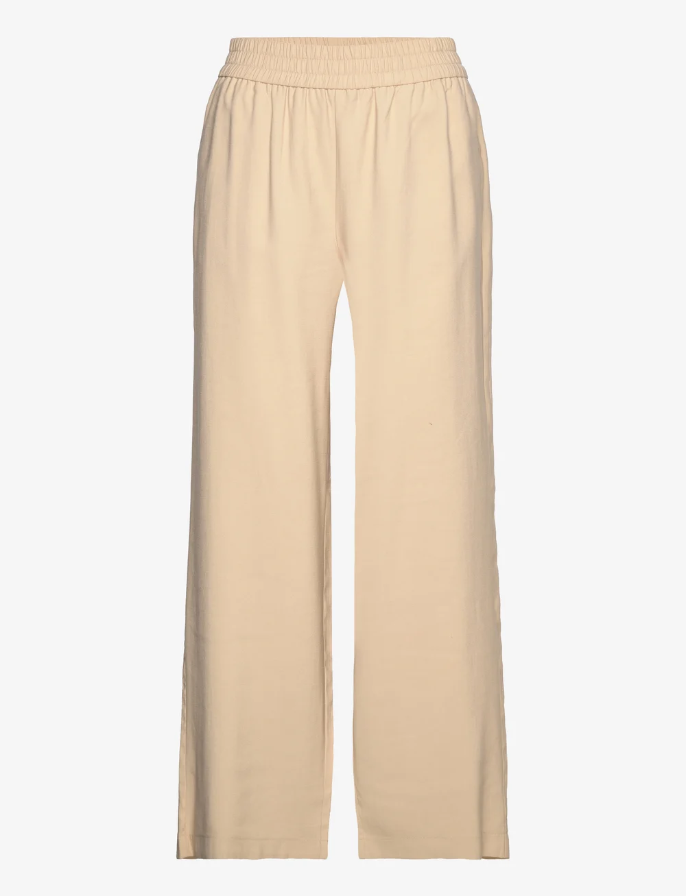 Vero Moda - VMCARMEN HW WIDE PULL-ON PANT NOOS - bikses ar platām starām - irish cream - 1