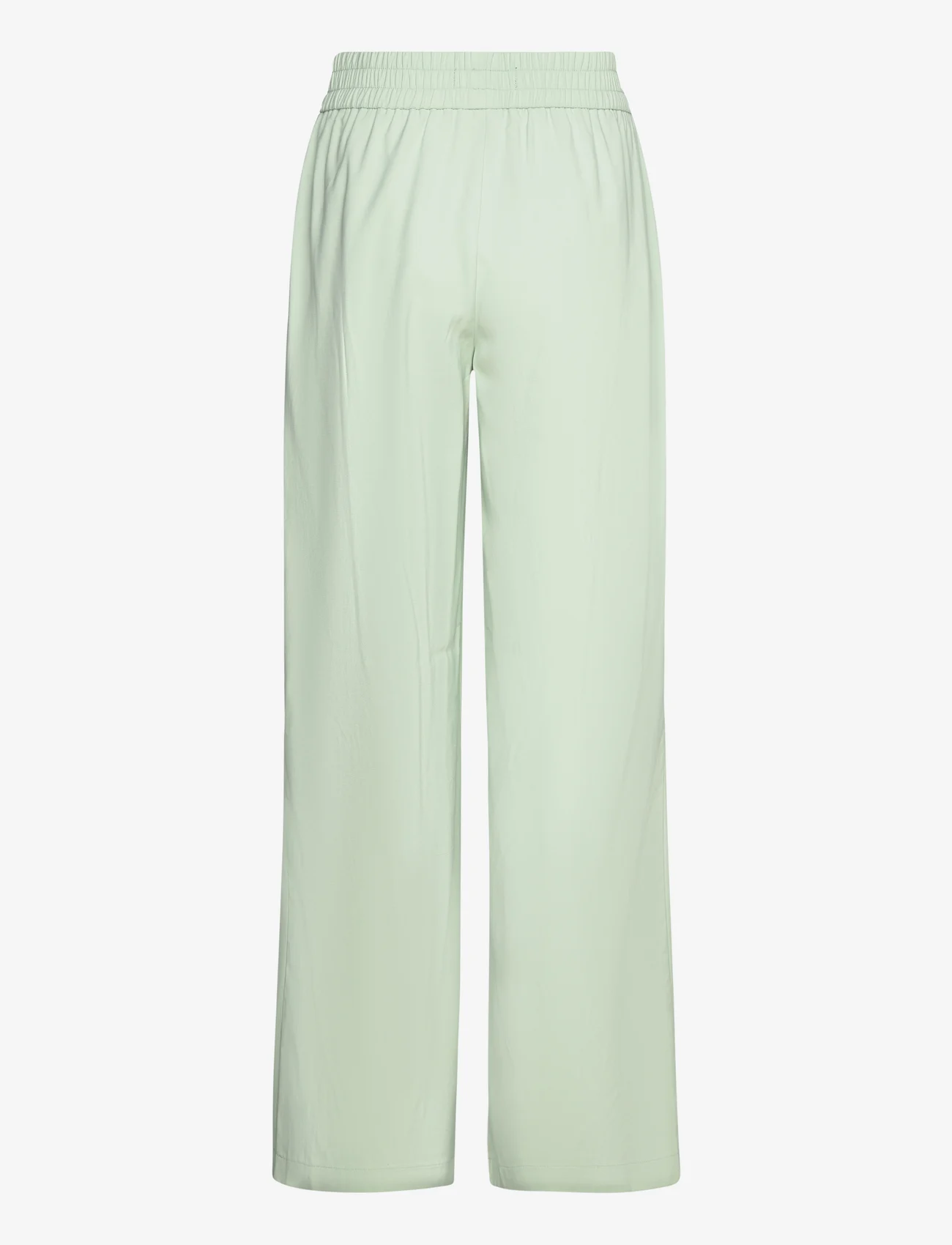 Vero Moda - VMCARMEN HR WIDE PULL-ON PANT NOOS - ballīšu apģērbs par outlet cenām - silt green - 1