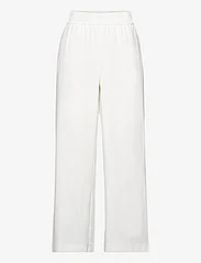 Vero Moda - VMCARMEN HR WIDE PULL-ON PANT NOOS - ballīšu apģērbs par outlet cenām - snow white - 0
