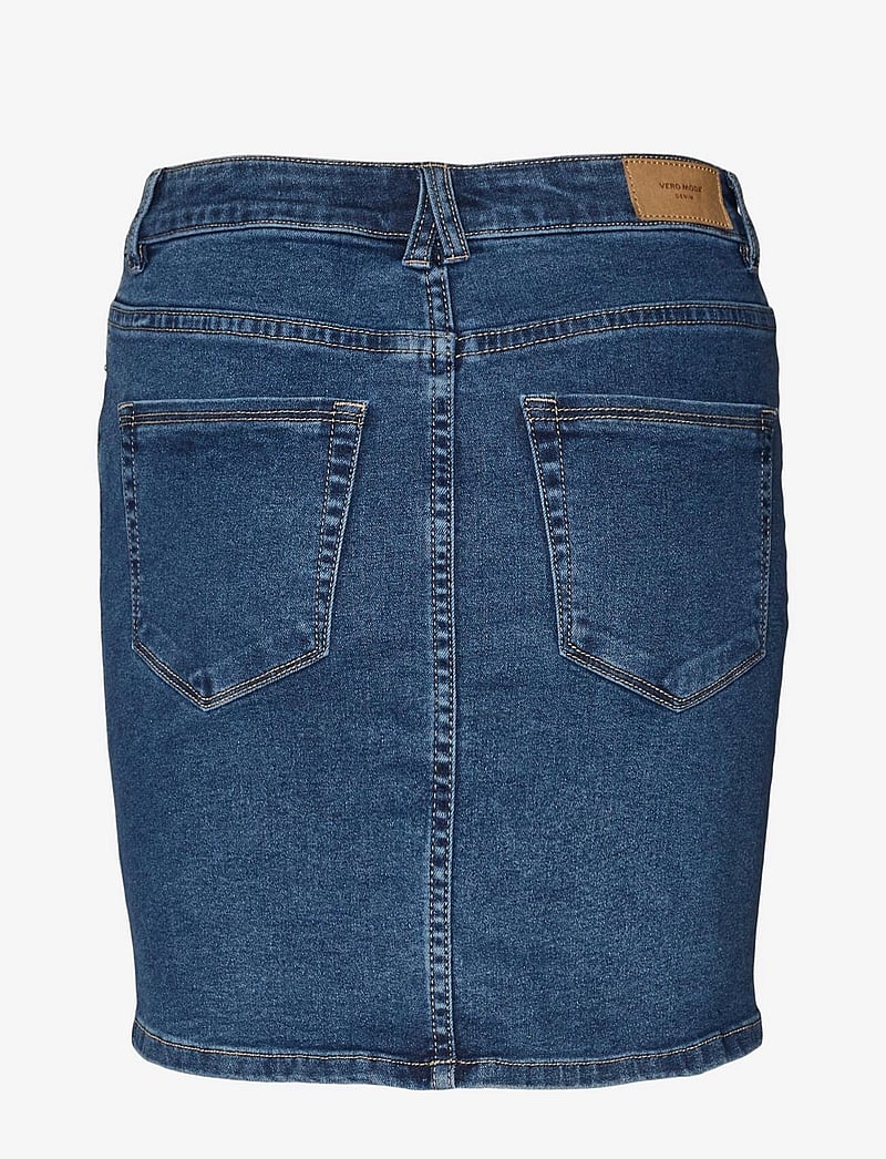 Vero Moda - VMLUNA HR DENIM SKIRT MIX GA - jeanskjolar - medium blue denim - 2