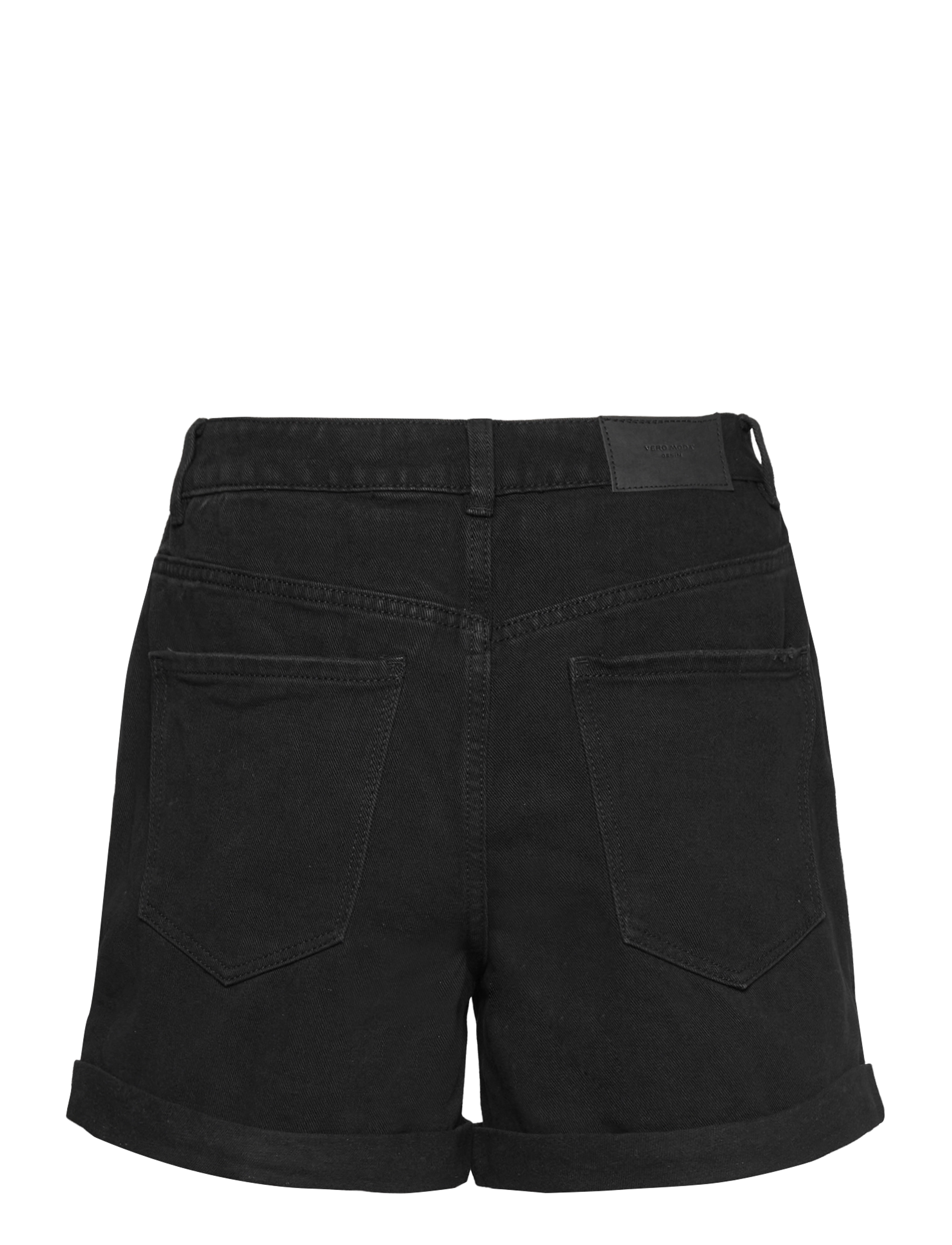 Vero Moda - VMZURI HR LOOSE DENIM SHORTS MIX GA NOOS - die niedrigsten preise - black - 2