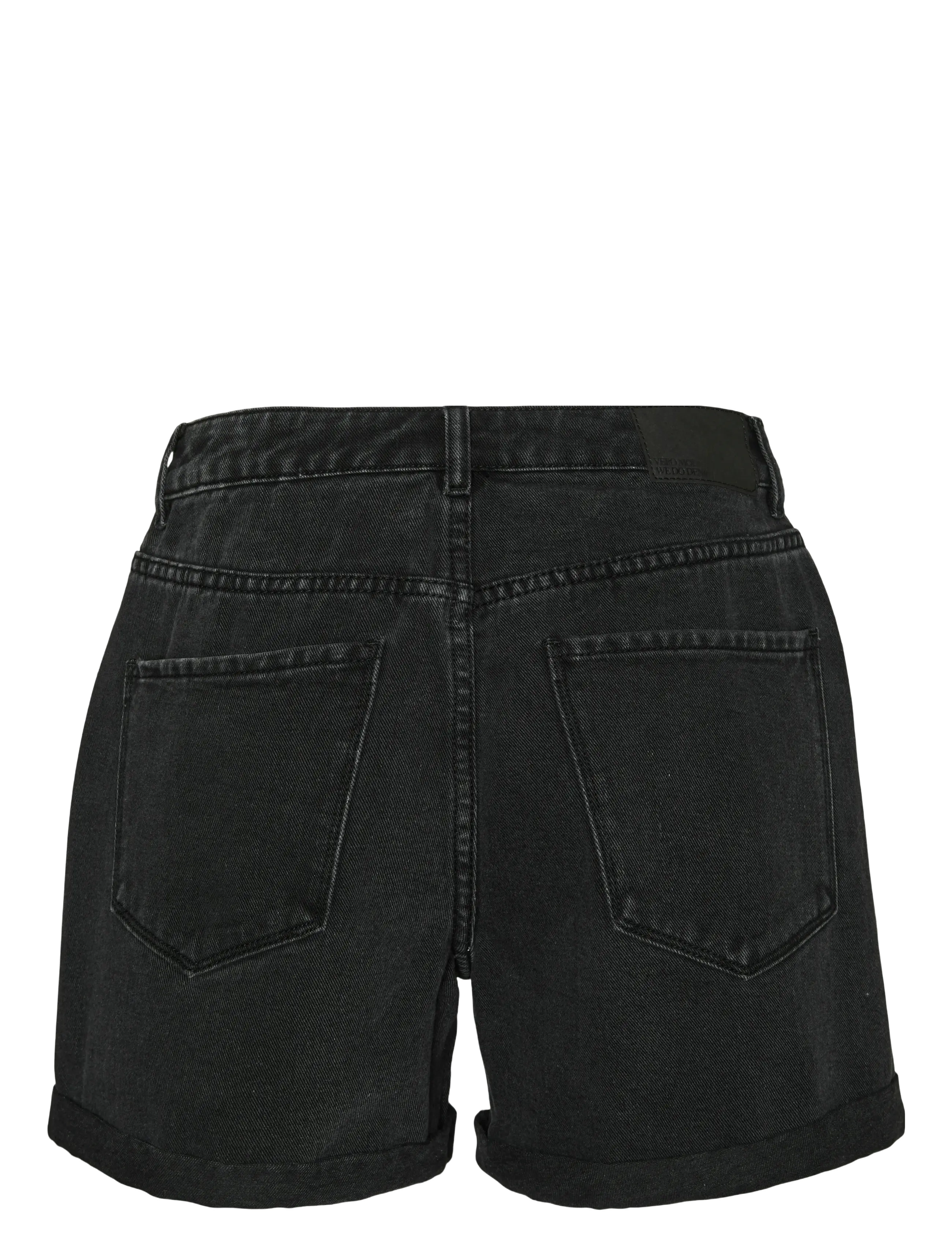 Vero Moda - VMZURI HR LOOSE DENIM SHORTS MIX GA NOOS - korte jeansbroeken - black denim - 2