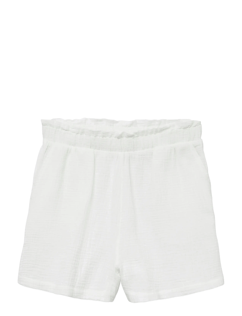 Vero Moda - VMNATALI HW SHORTS WVN GA NOOS - casual shorts - snow white - 1
