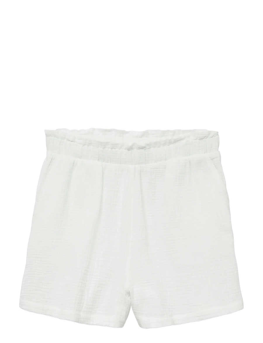 Vero Moda - VMNATALI HW SHORTS WVN GA NOOS - rennot shortsit - snow white - 1