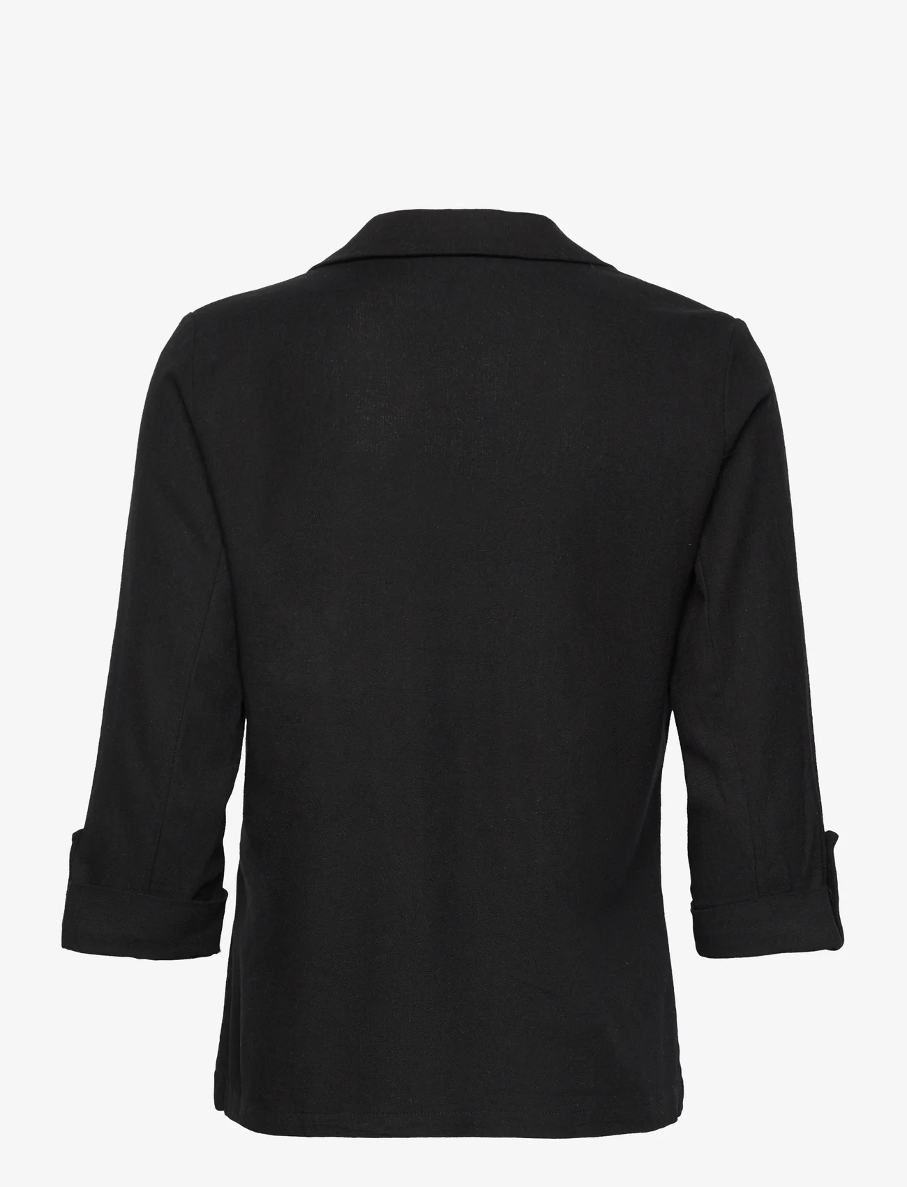 Vero Moda - VMJESMILO 3/4 LOOSE BLAZER WVN GA NOOS - feestelijke kleding voor outlet-prijzen - black - 1