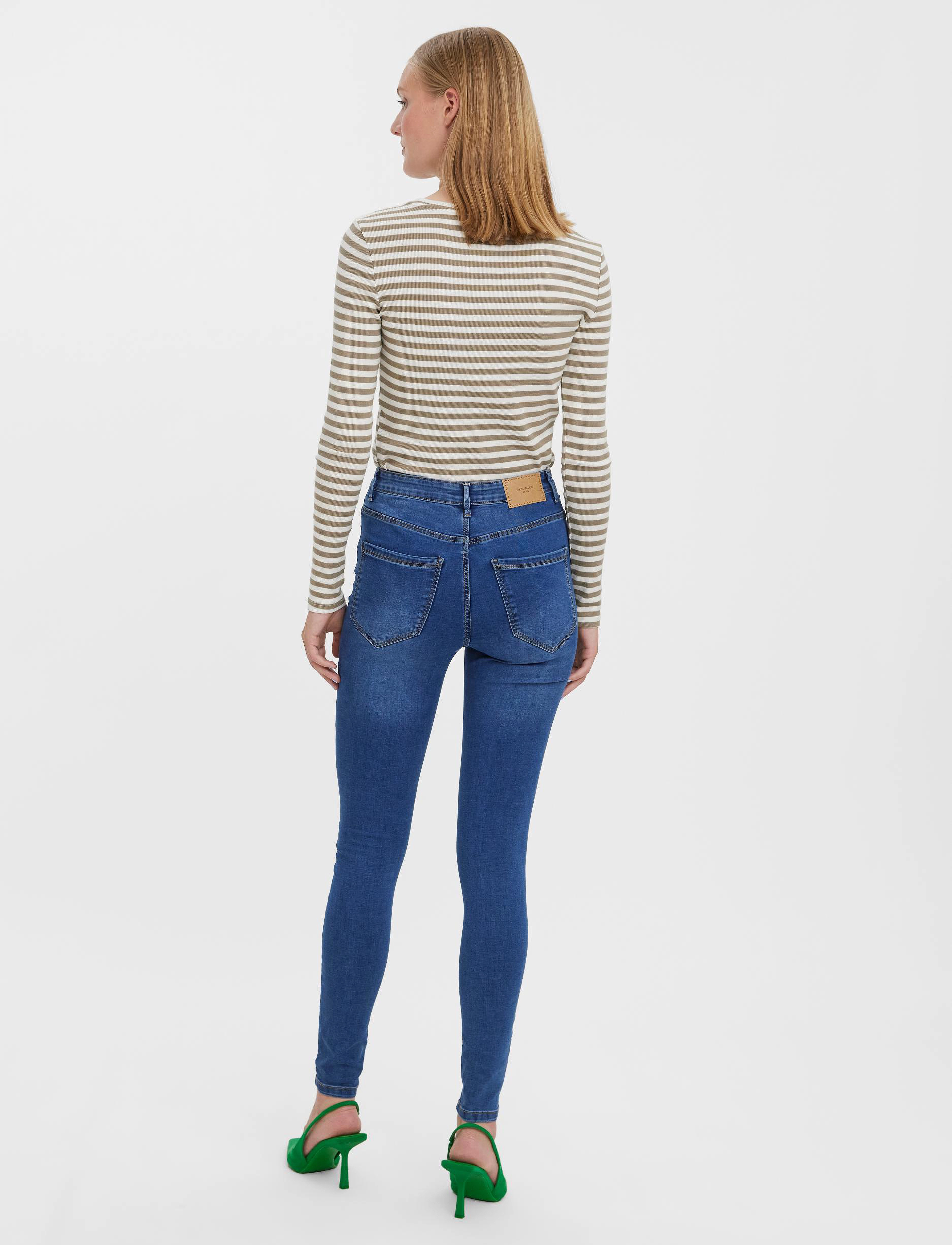 Vero Moda - VMSOPHIA HR SKINNY JEANS VI3268 - medium blue denim - 3