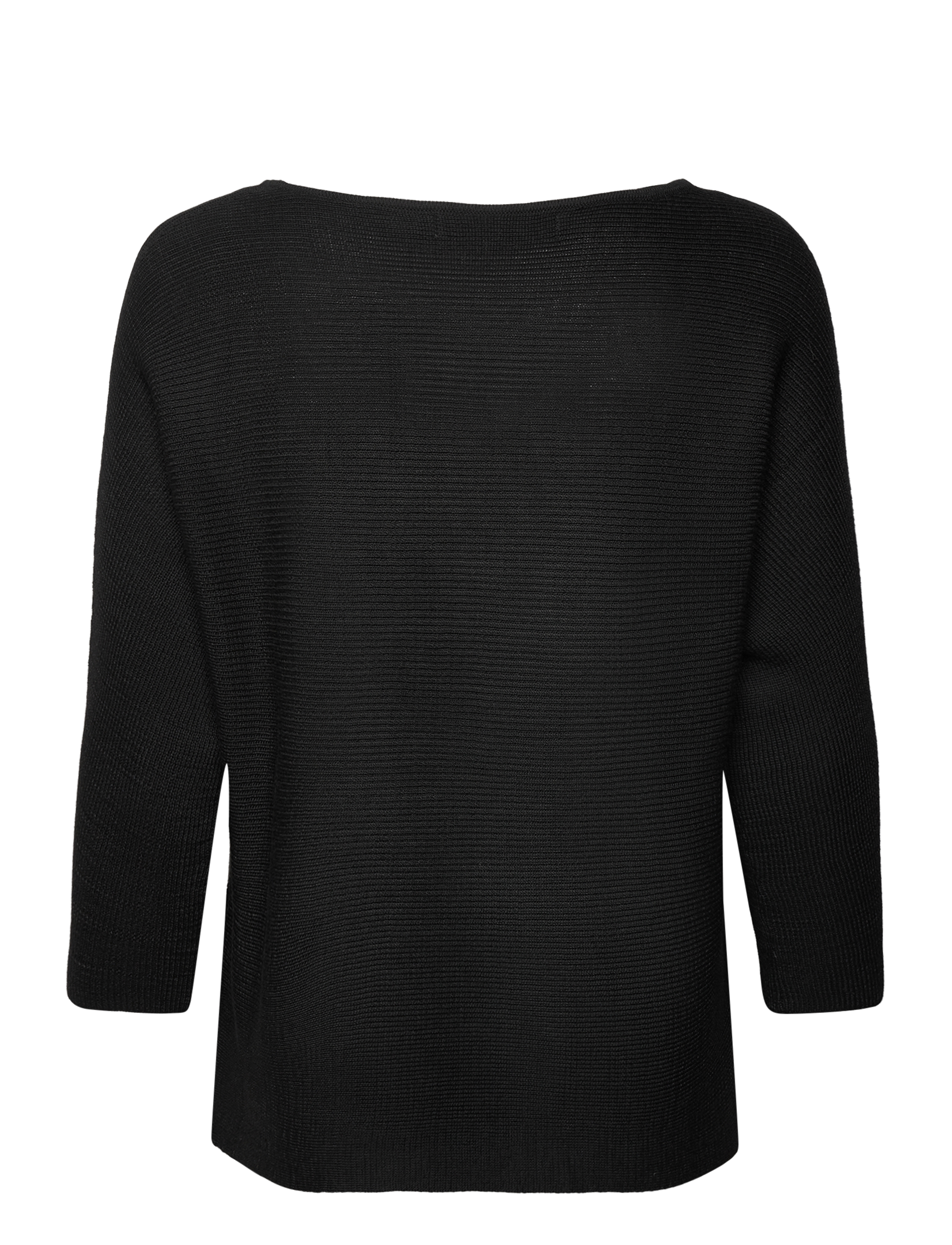 Vero Moda - VMNORA 3/4 BOATNECK BLOUSE  NOOS - palaidinės ilgomis rankovėmis - black - 2