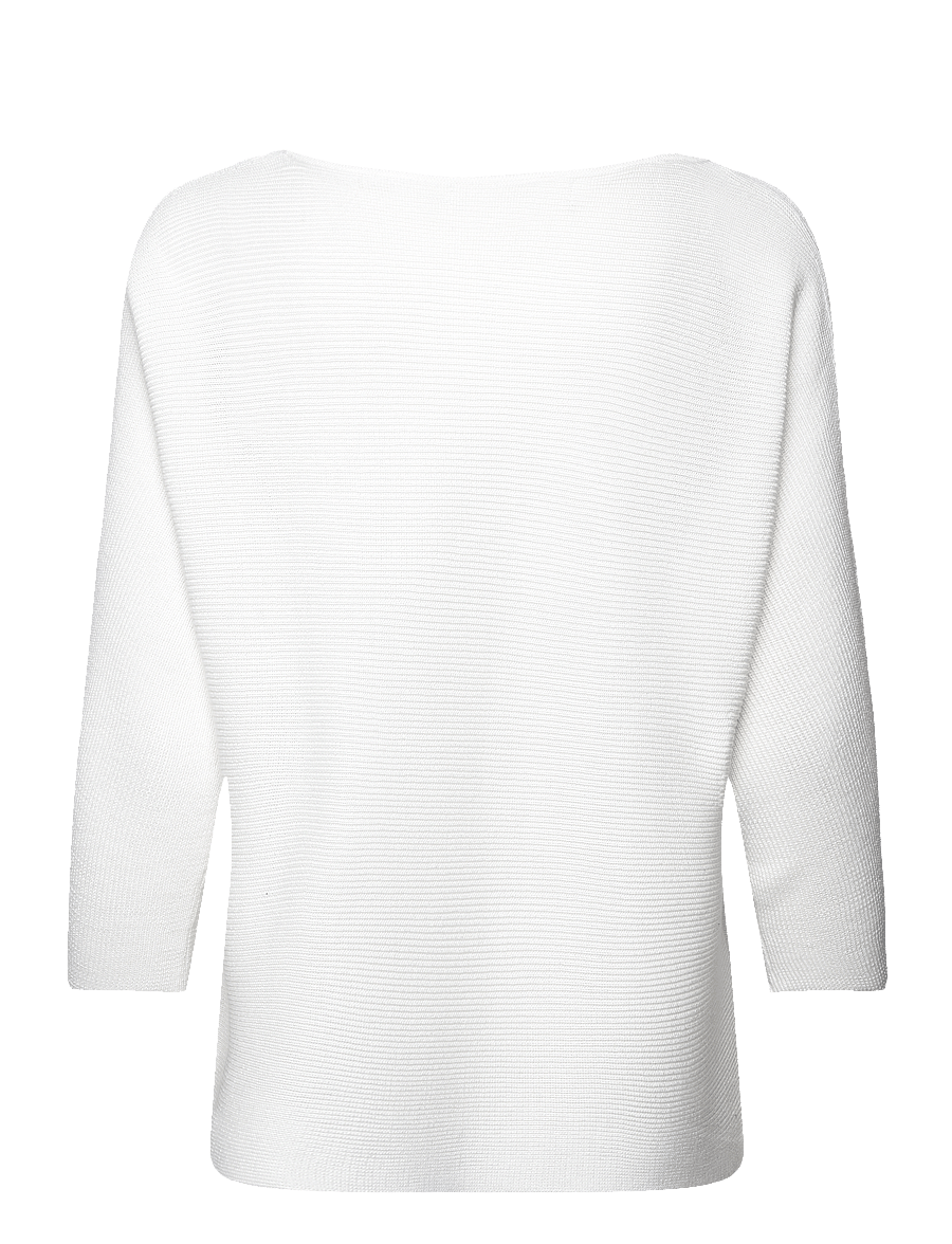 Vero Moda - VMNORA 3/4 BOATNECK BLOUSE NOOS - langärmelige blusen - snow white - 2