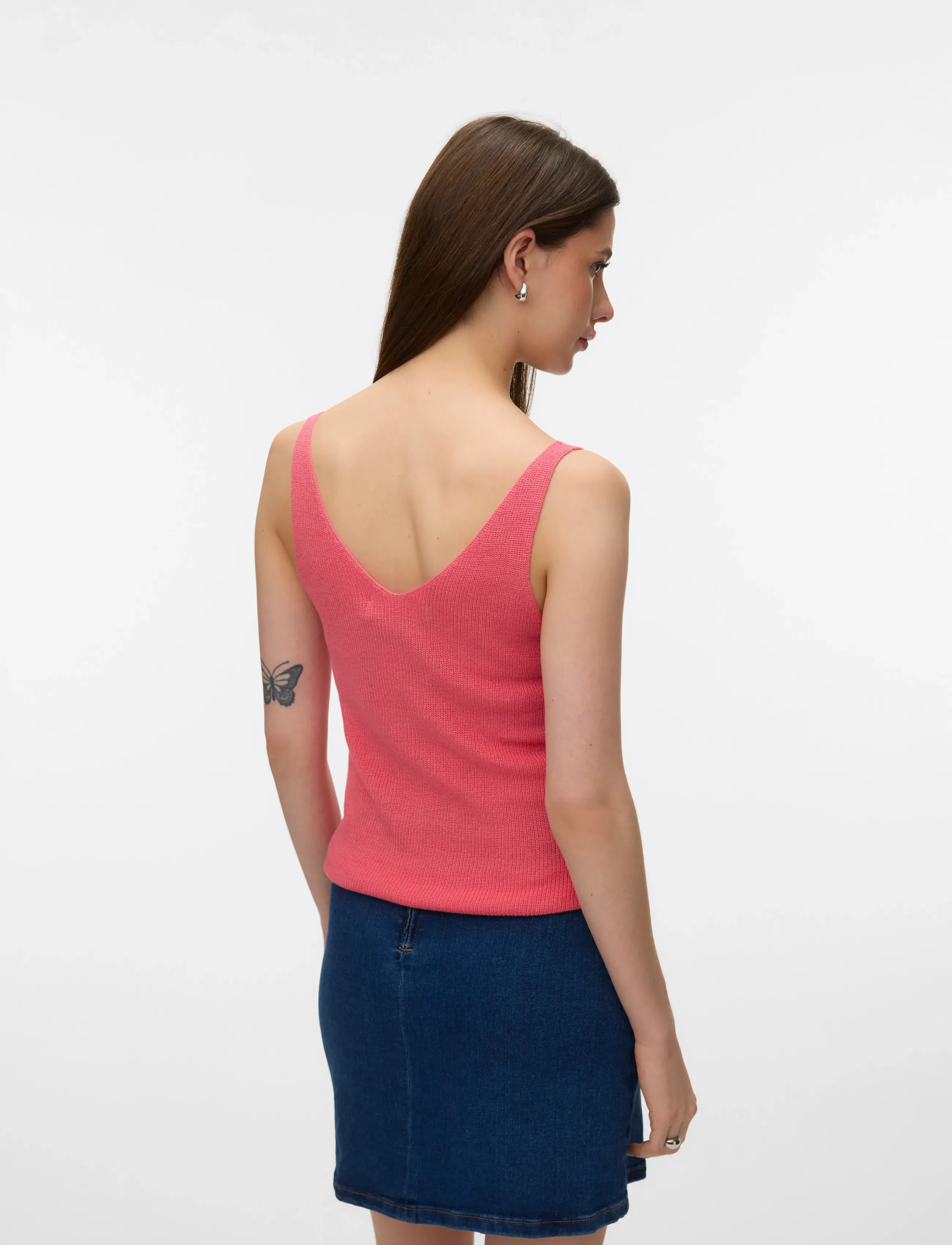 Vero Moda - VMNEWLEX SUN SL TOP GA  NOOS - sleeveless tops - coral paradise - 1