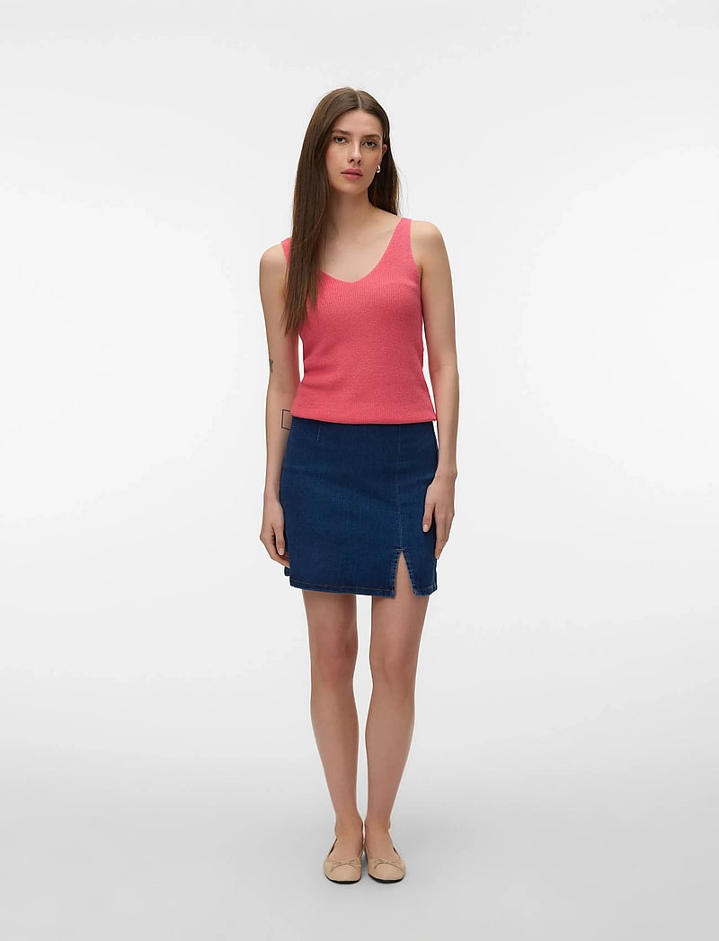 Vero Moda - VMNEWLEX SUN SL TOP GA NOOS - tanktops - coral paradise - 2