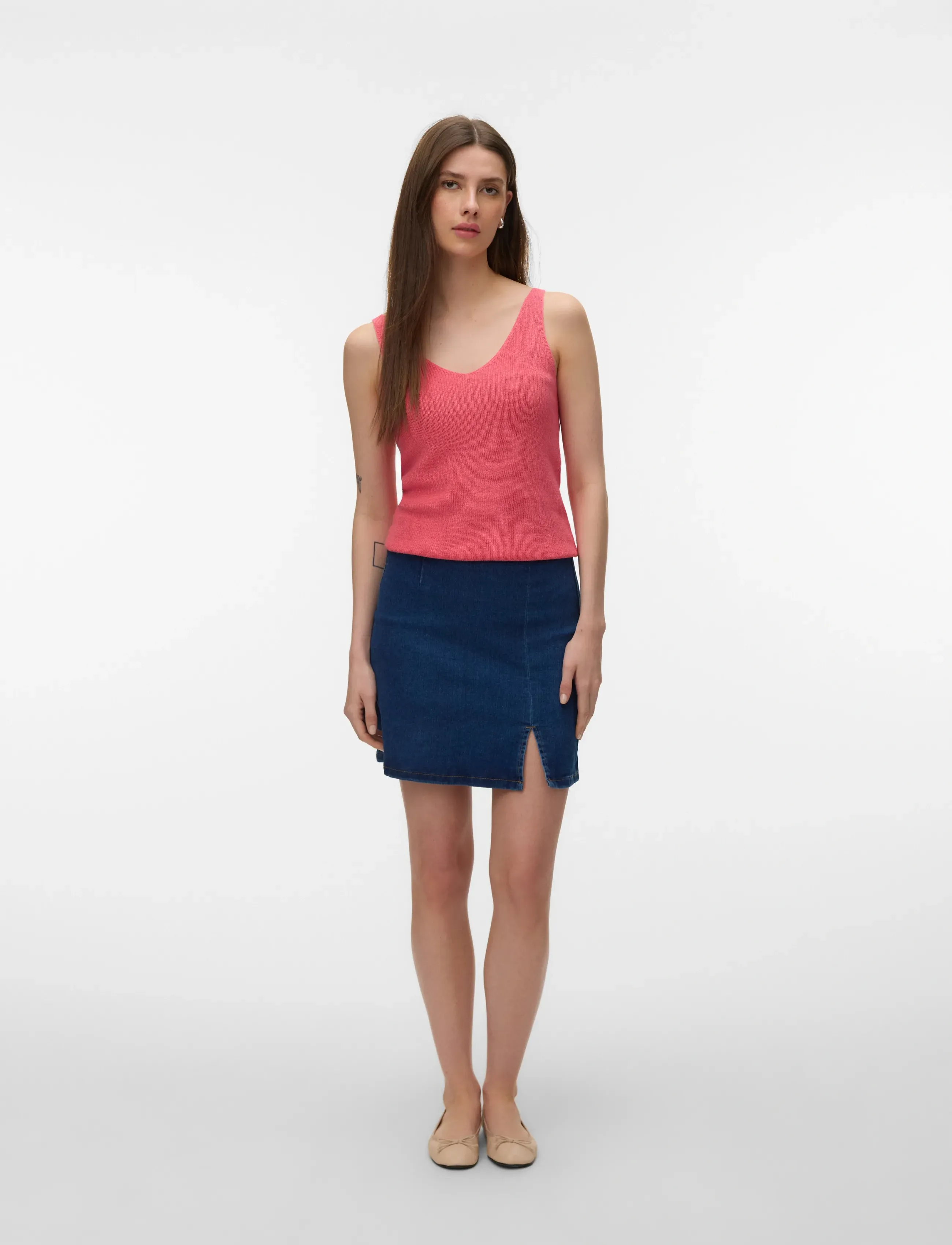 Vero Moda - VMNEWLEX SUN SL TOP GA  NOOS - sleeveless tops - coral paradise - 2