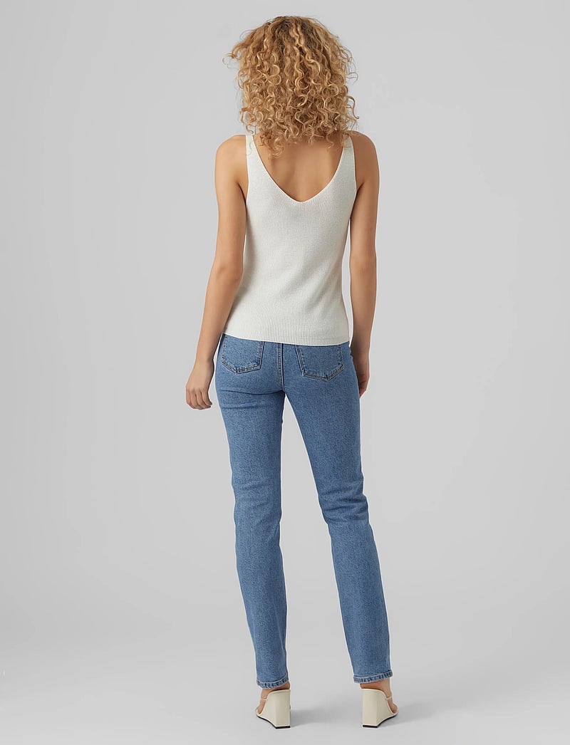 Vero Moda - VMNEWLEX SUN SL TOP GA NOOS - tanktops - snow white - 2